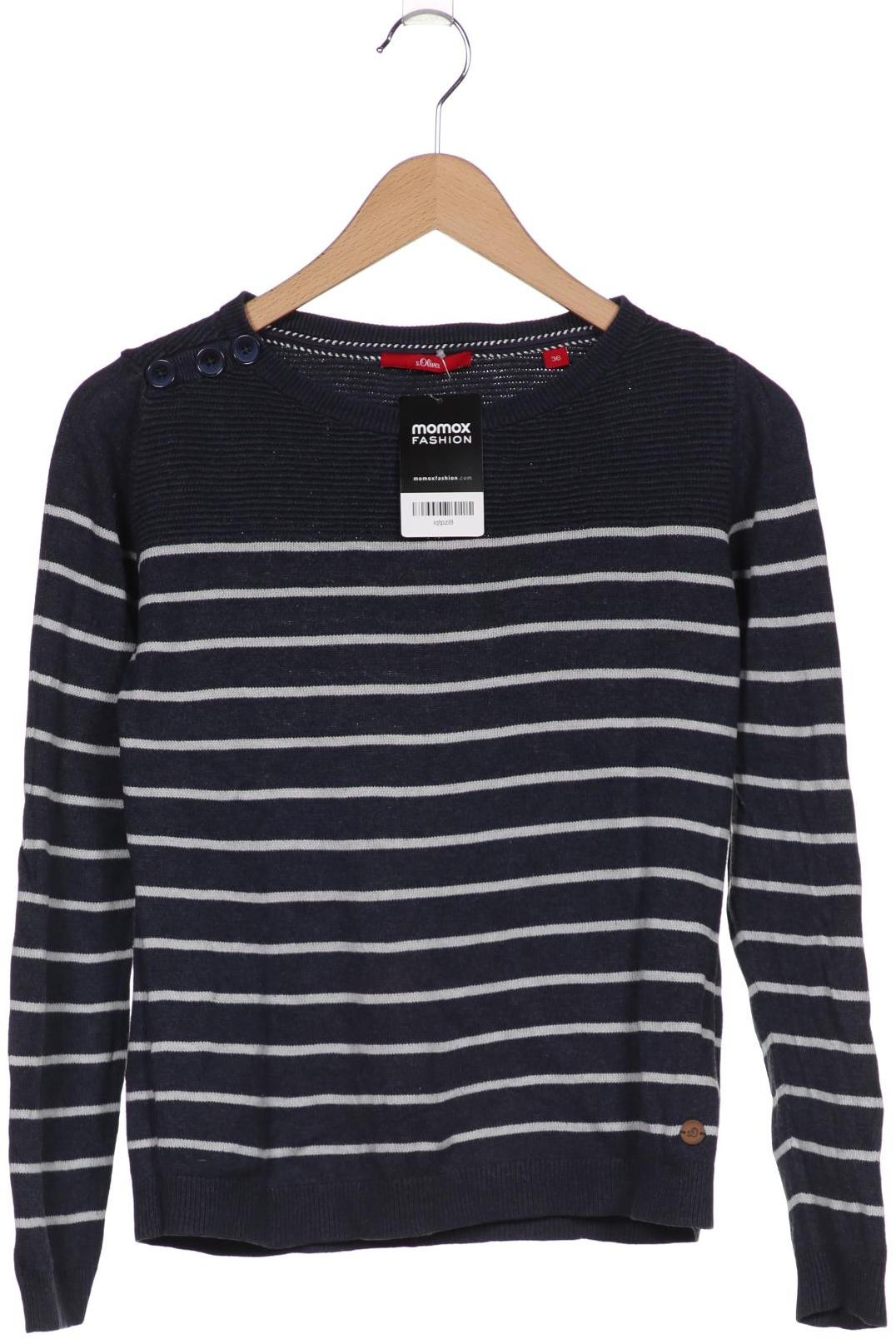 

s.Oliver Damen Pullover, marineblau