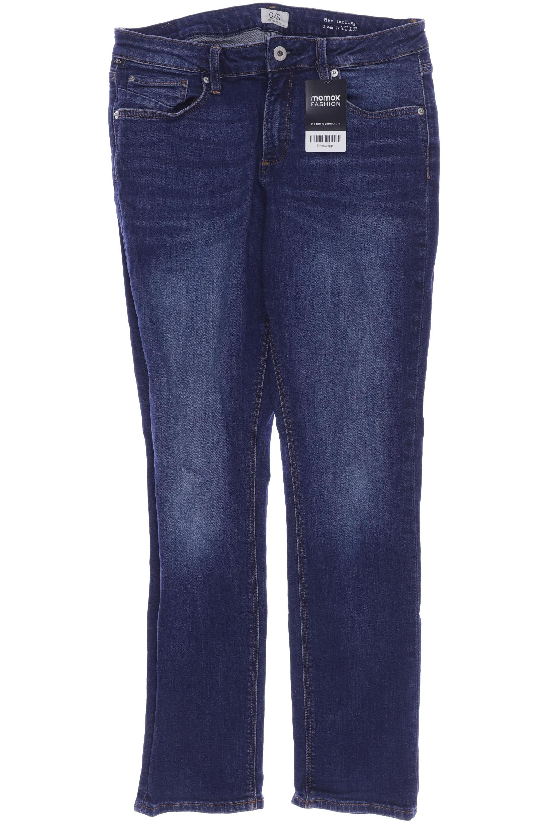 

s.Oliver Damen Jeans, marineblau