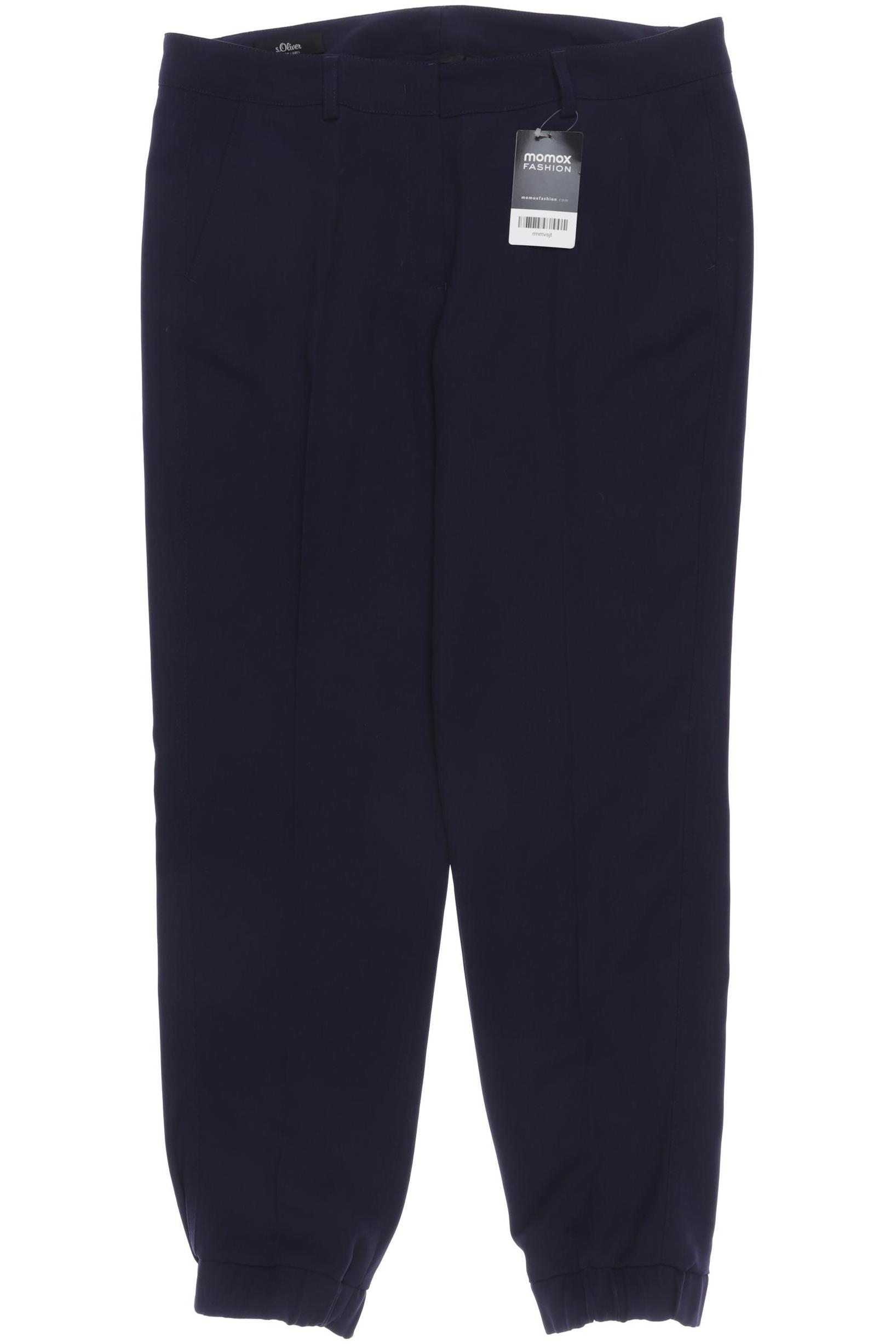 

s.Oliver Damen Stoffhose, marineblau, Gr. 40