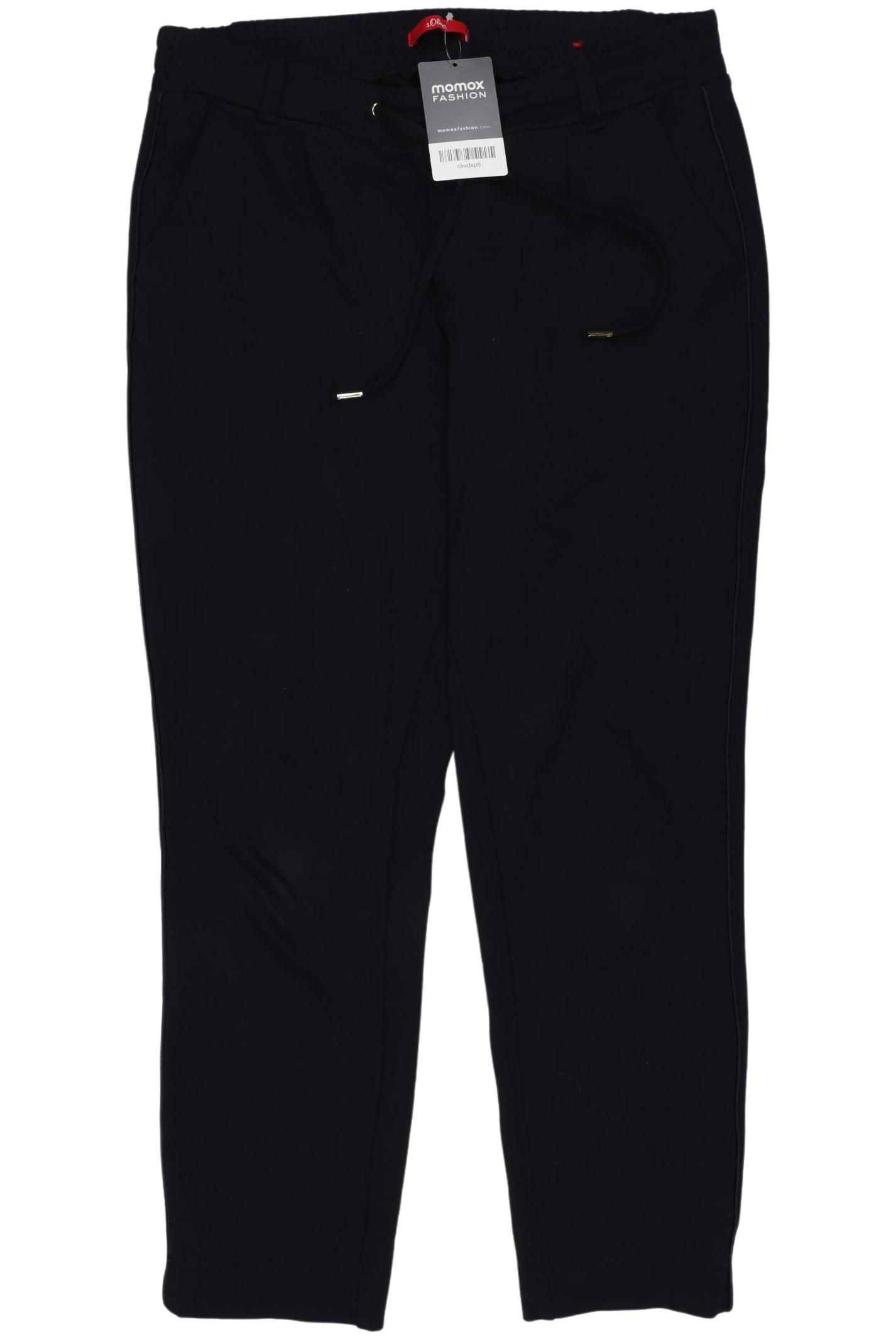 

s.Oliver Damen Stoffhose, marineblau, Gr. 34