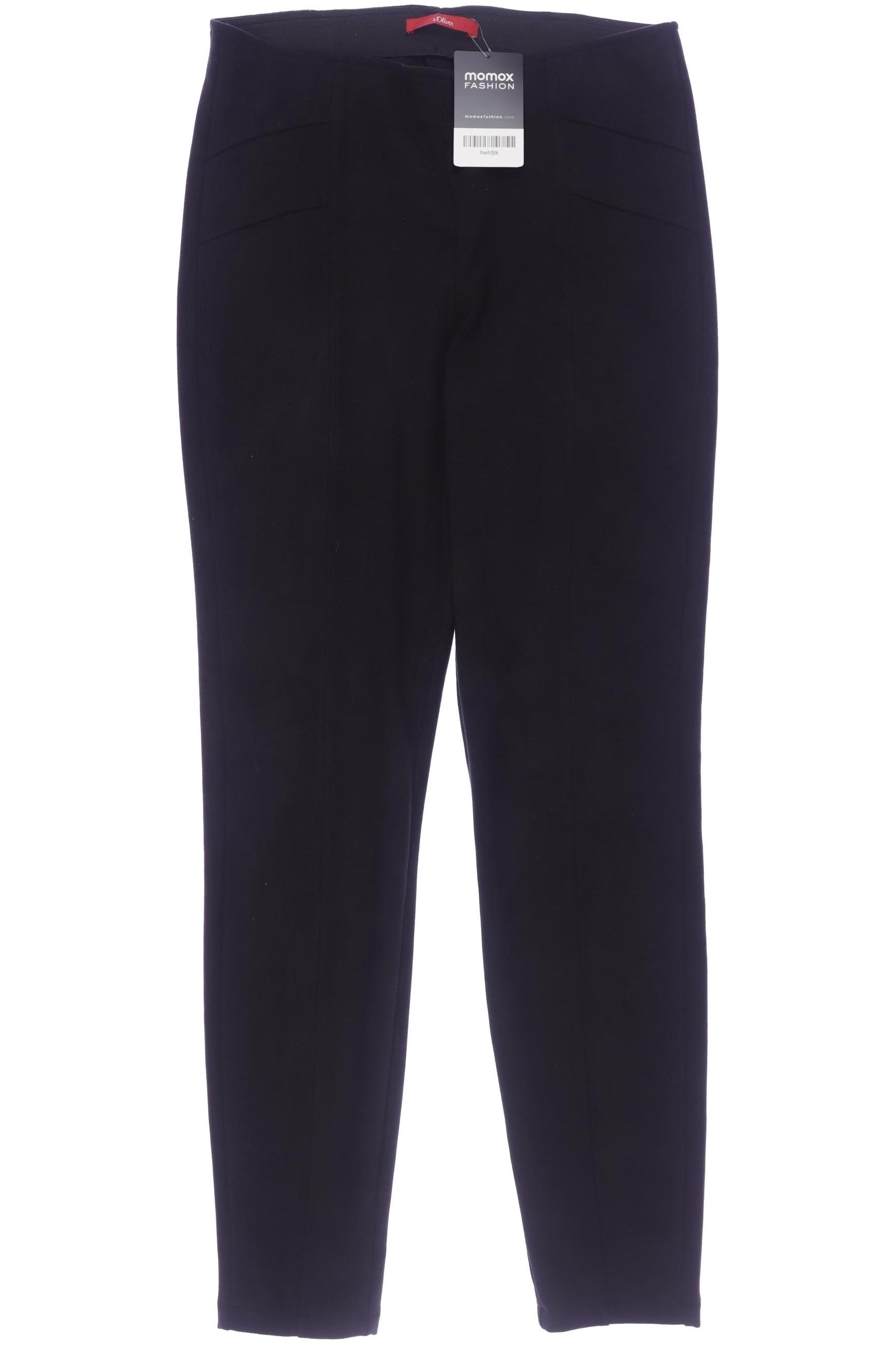 

s.Oliver Damen Stoffhose, schwarz, Gr. 36