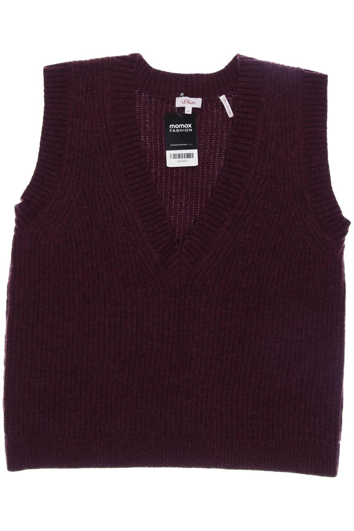 

s.Oliver Damen Pullover, bordeaux, Gr. 40