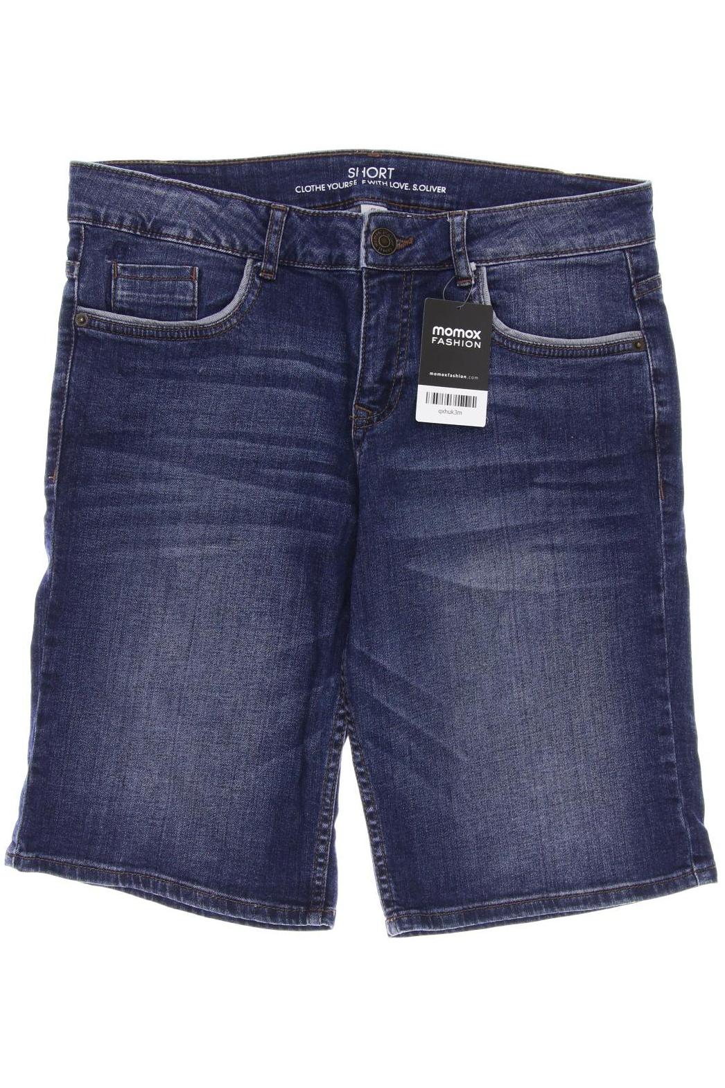 

s.Oliver Damen Shorts, marineblau