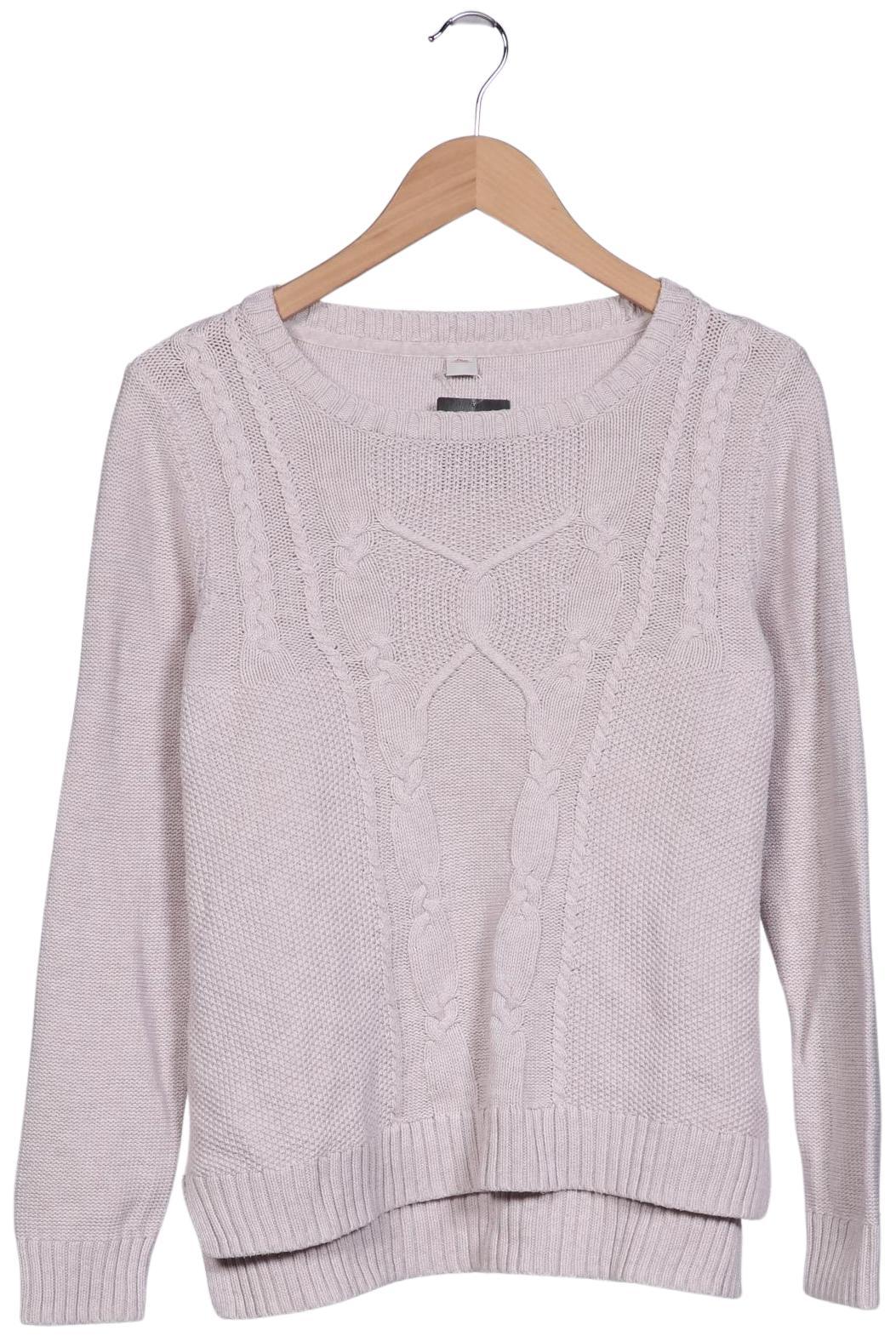 

s.Oliver Damen Pullover, beige, Gr. 38