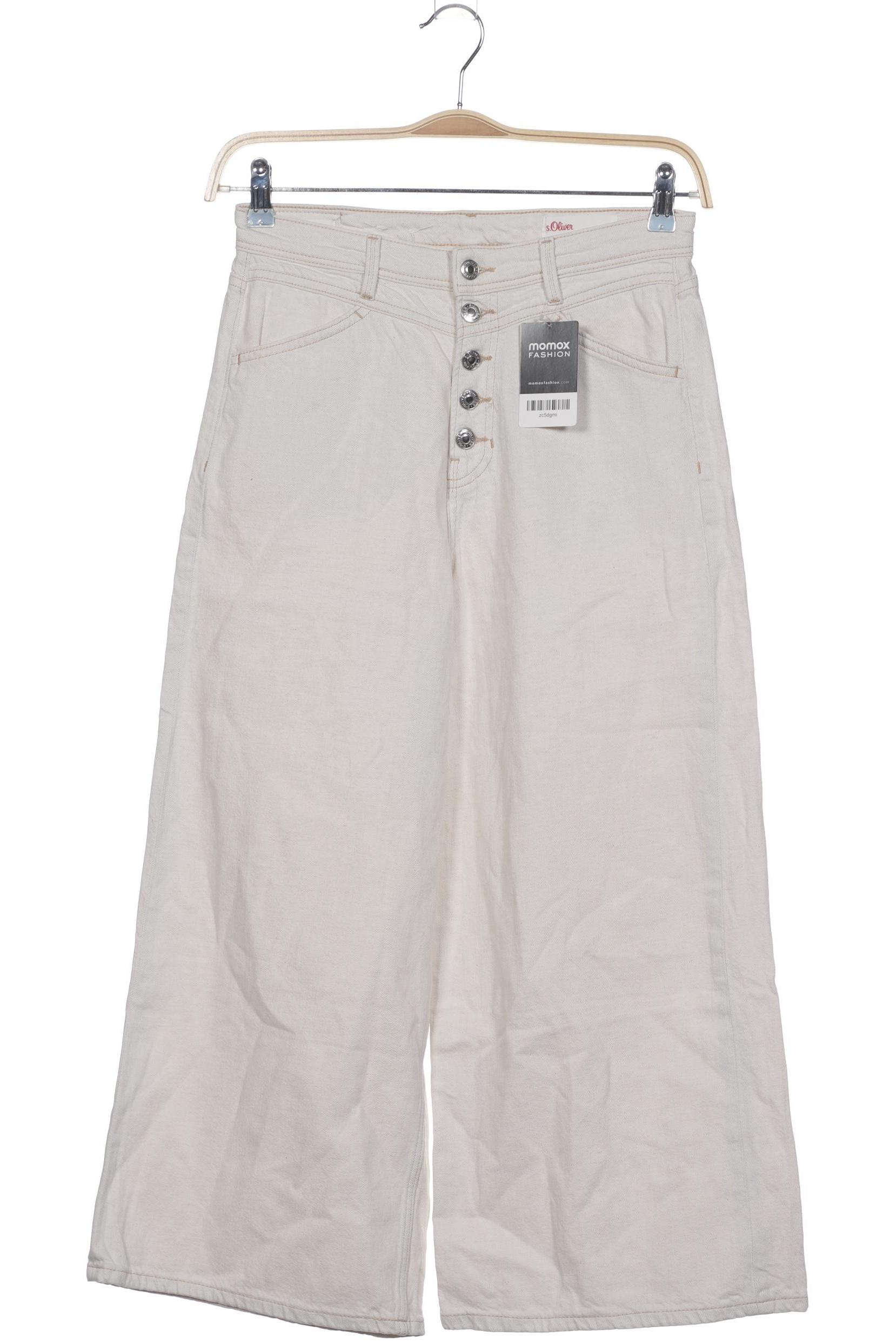 

s.Oliver Damen Jeans, cremeweiß, Gr. 36