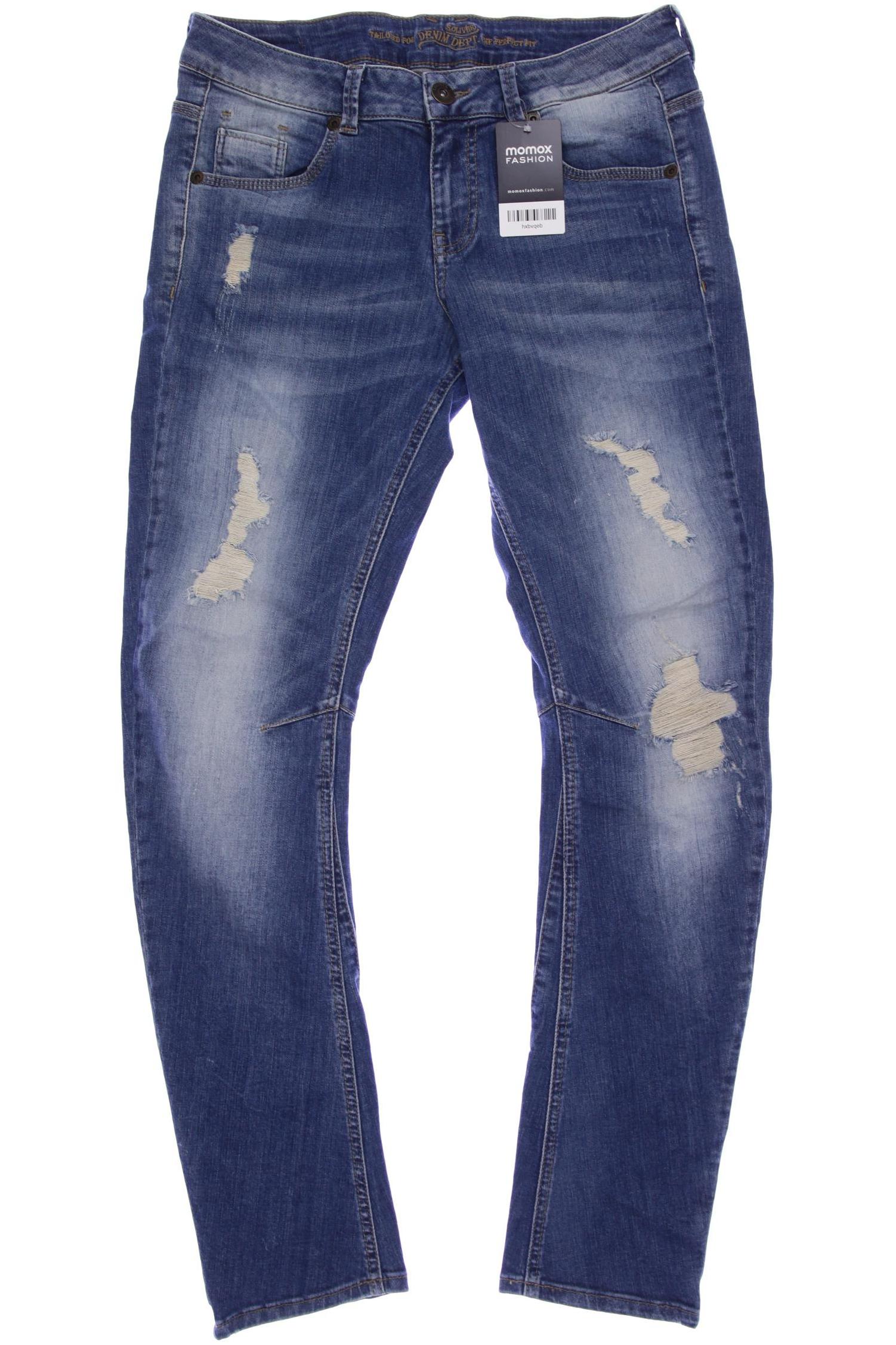 

s.Oliver Damen Jeans, blau