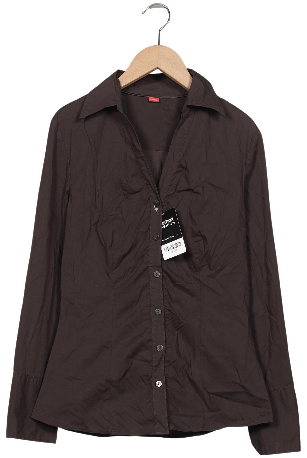 

s.Oliver Damen Bluse, braun, Gr. 36