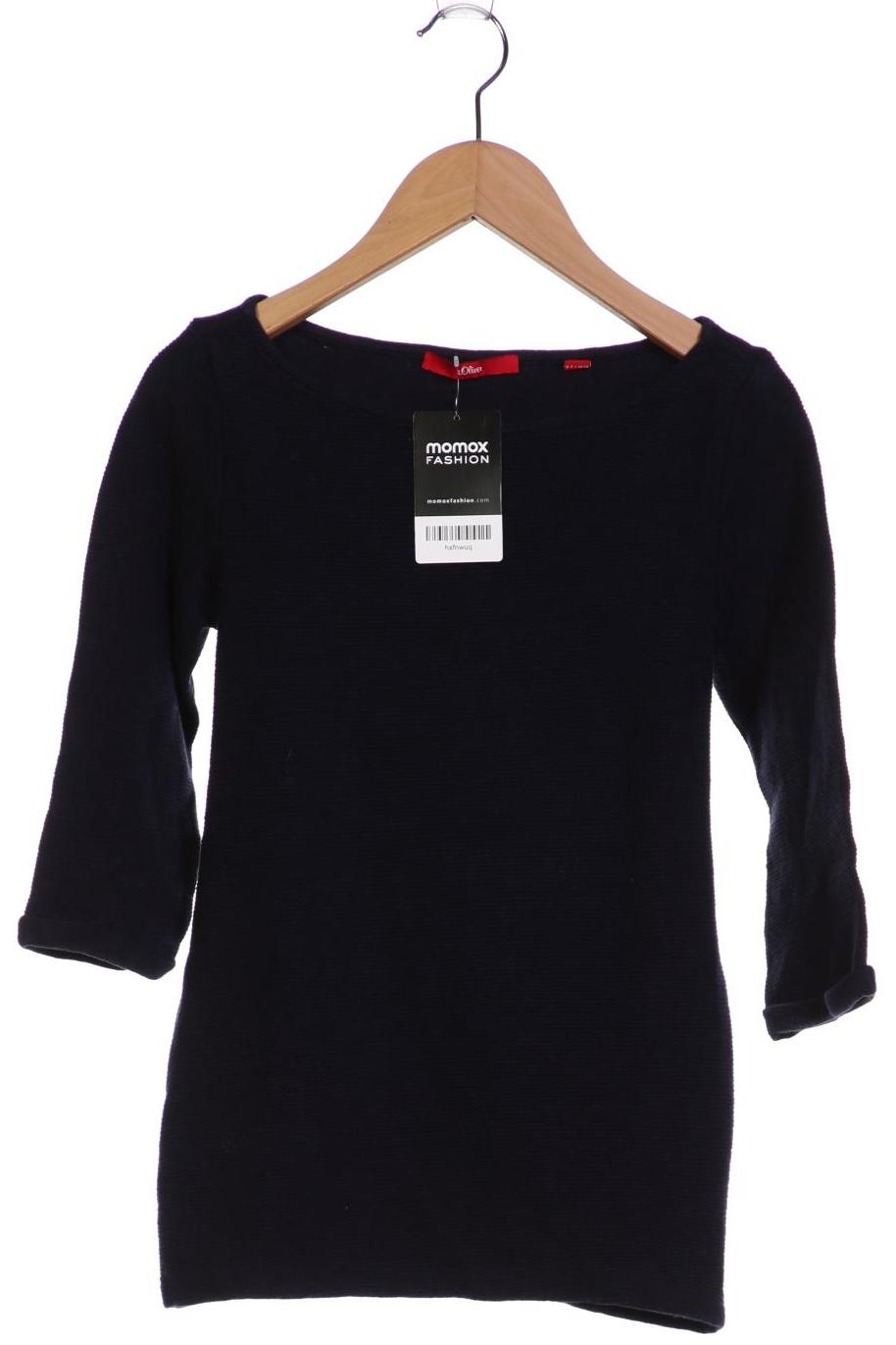 

s.Oliver Damen Pullover, marineblau