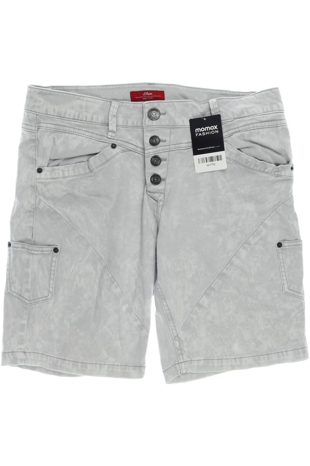 

s.Oliver Damen Shorts, grau, Gr. 32