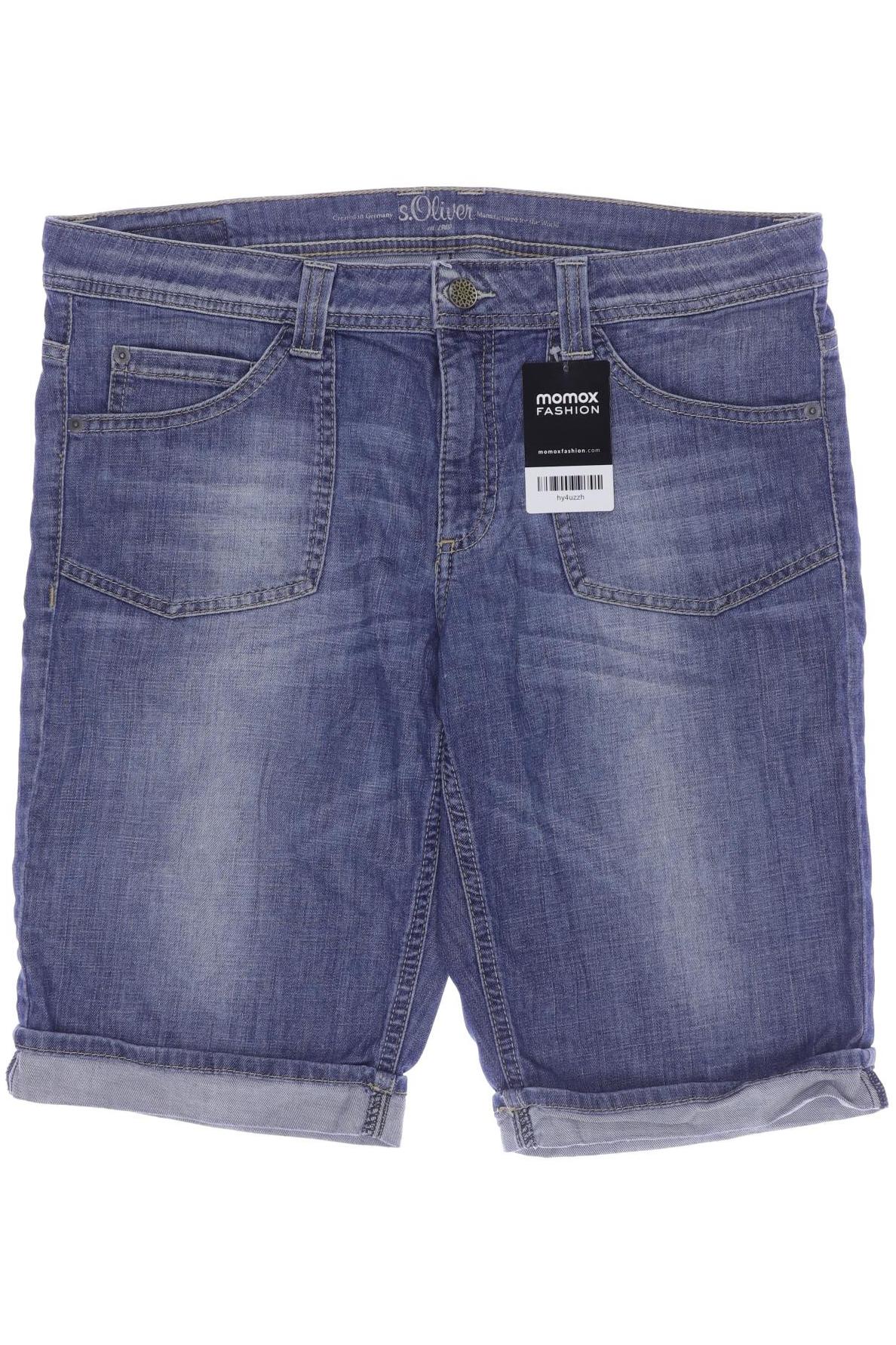 

s.Oliver Damen Shorts, blau