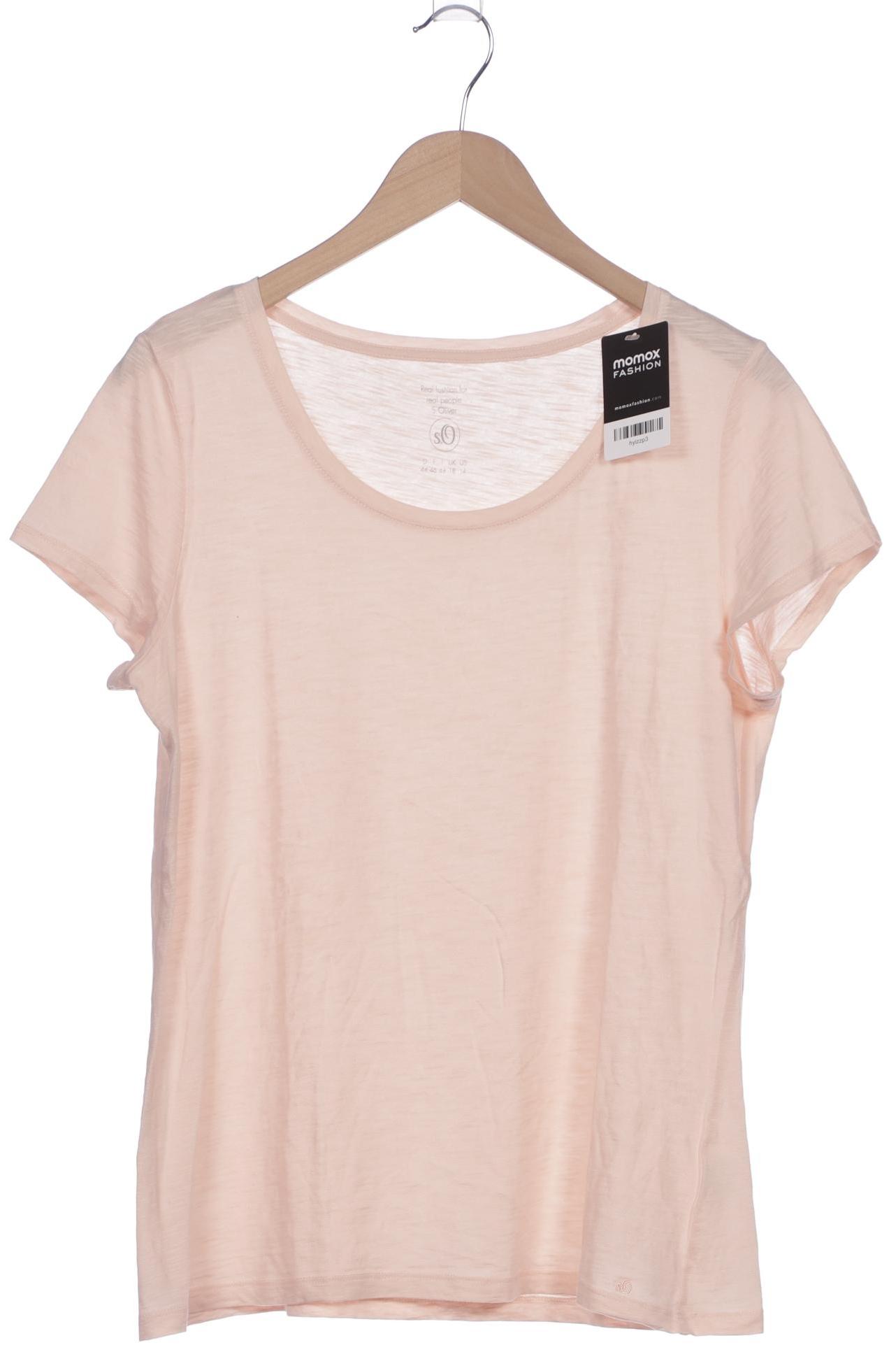 

s.Oliver Damen T-Shirt, pink, Gr. 44