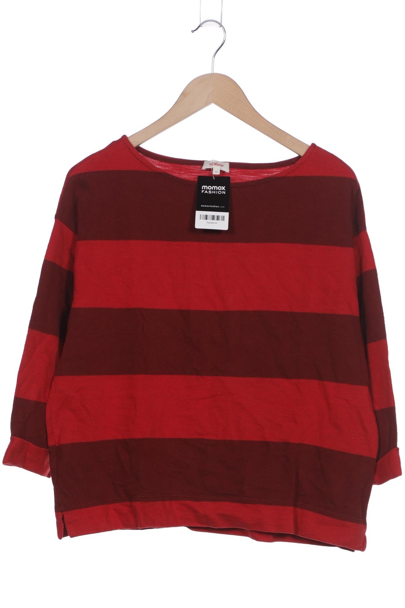

s.Oliver Damen Sweatshirt, rot, Gr. 40
