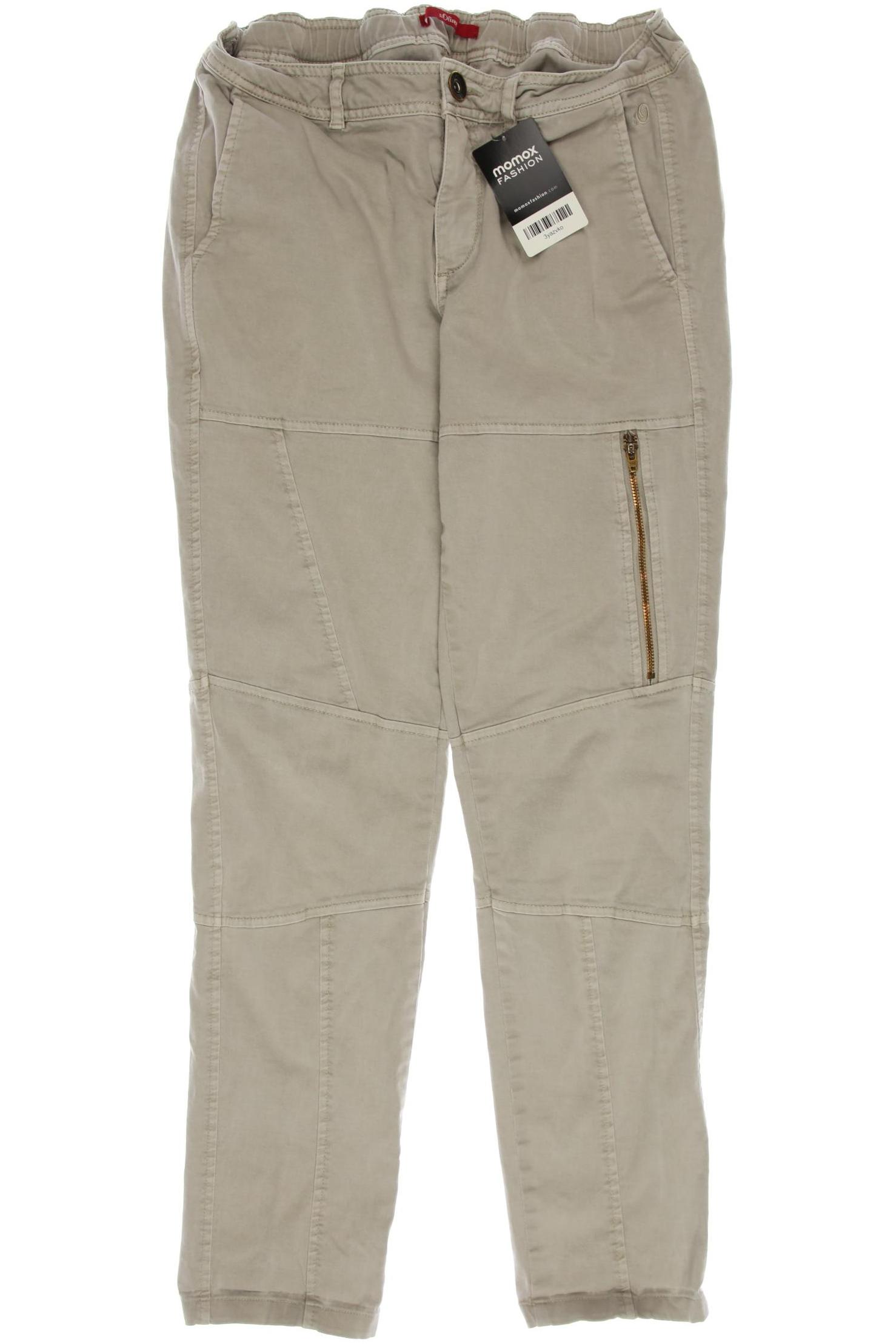 

s.Oliver Damen Stoffhose, grau, Gr. 28