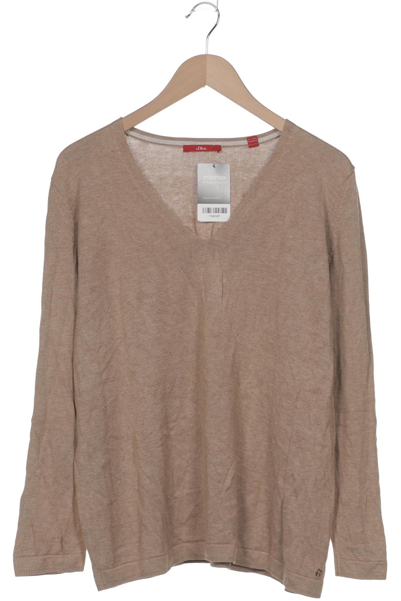 

s.Oliver Damen Pullover, braun, Gr. 46