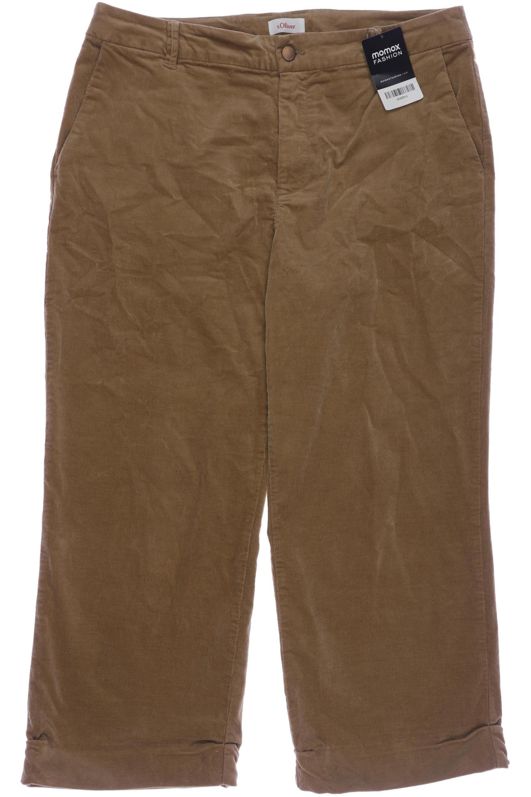 

s.Oliver Damen Stoffhose, braun, Gr. 34