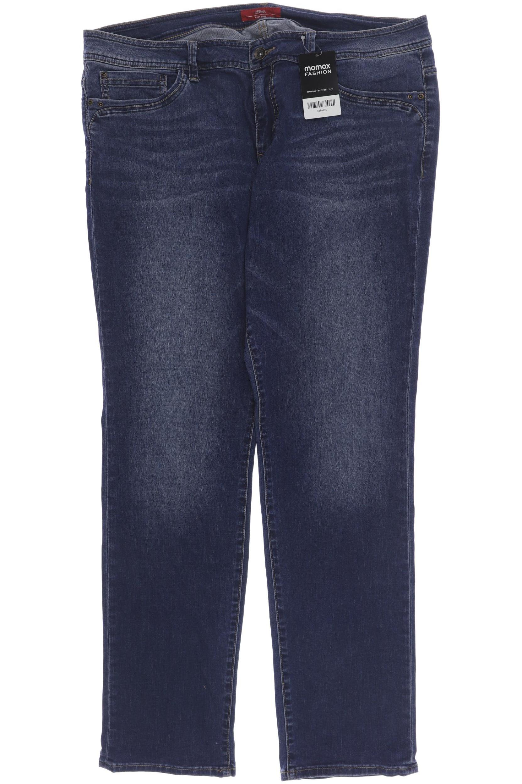 

s.Oliver Damen Jeans, blau