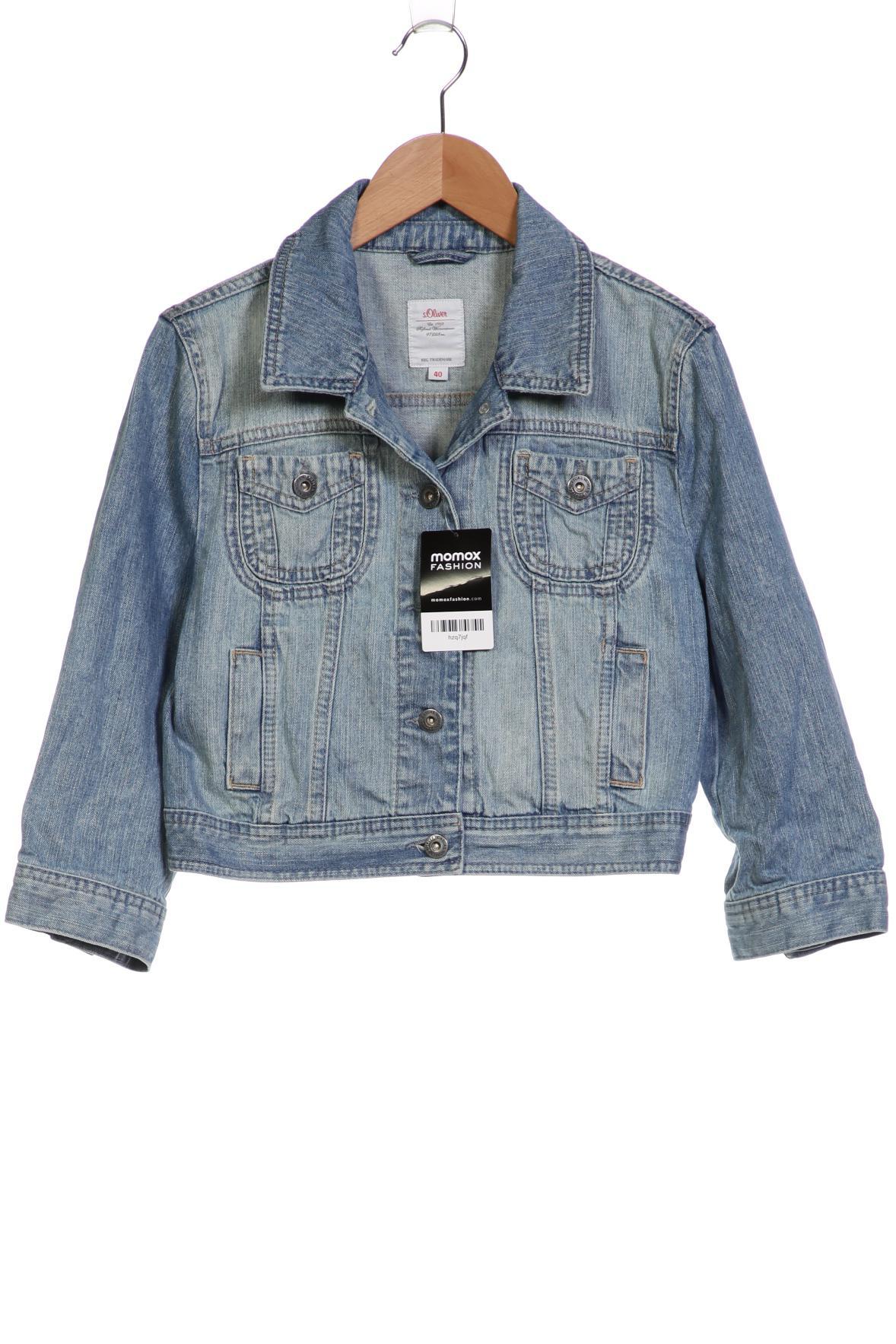 

s.Oliver Damen Jacke, blau, Gr. 40