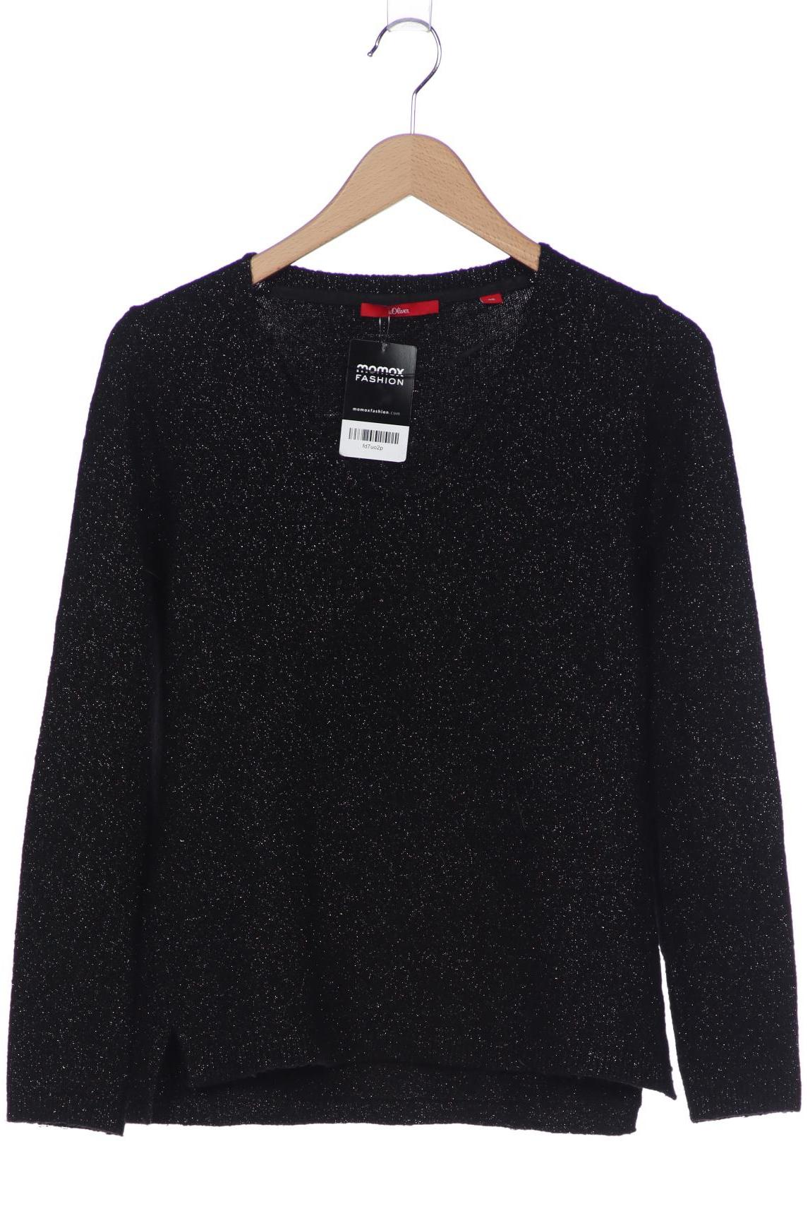

s.Oliver Damen Pullover, schwarz, Gr. 36