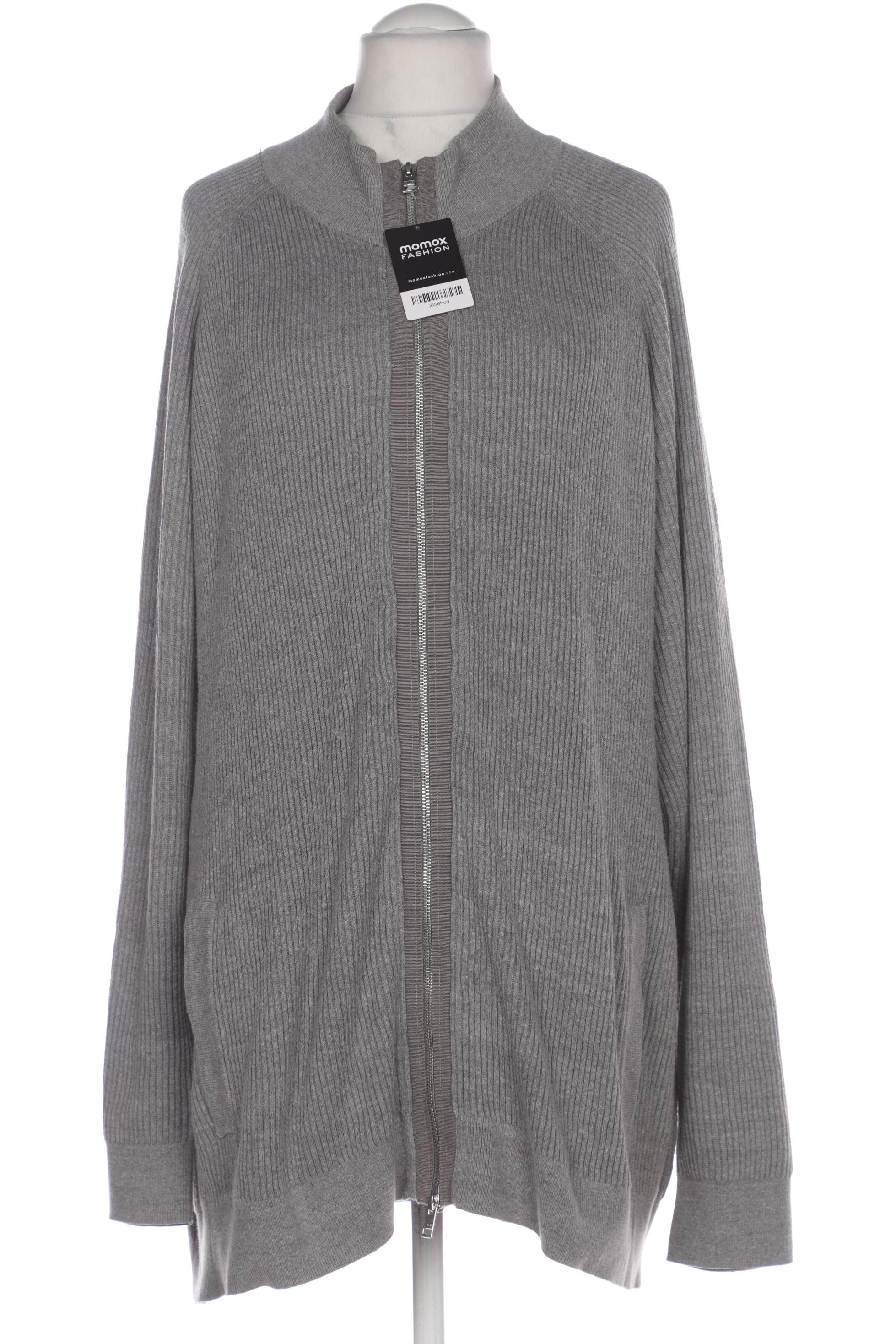 

s.Oliver Damen Strickjacke, grau, Gr. 56