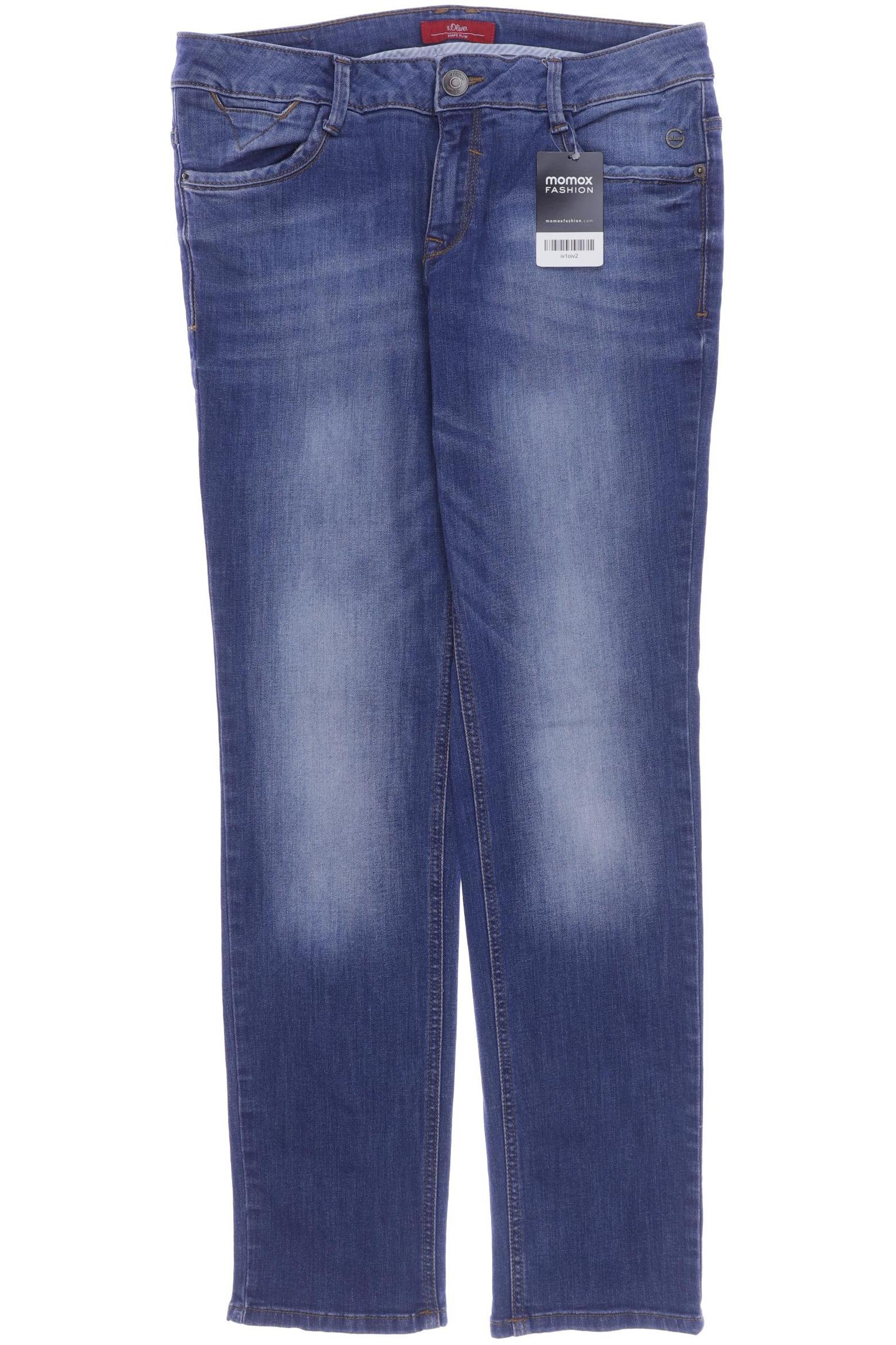 

s.Oliver Damen Jeans, blau