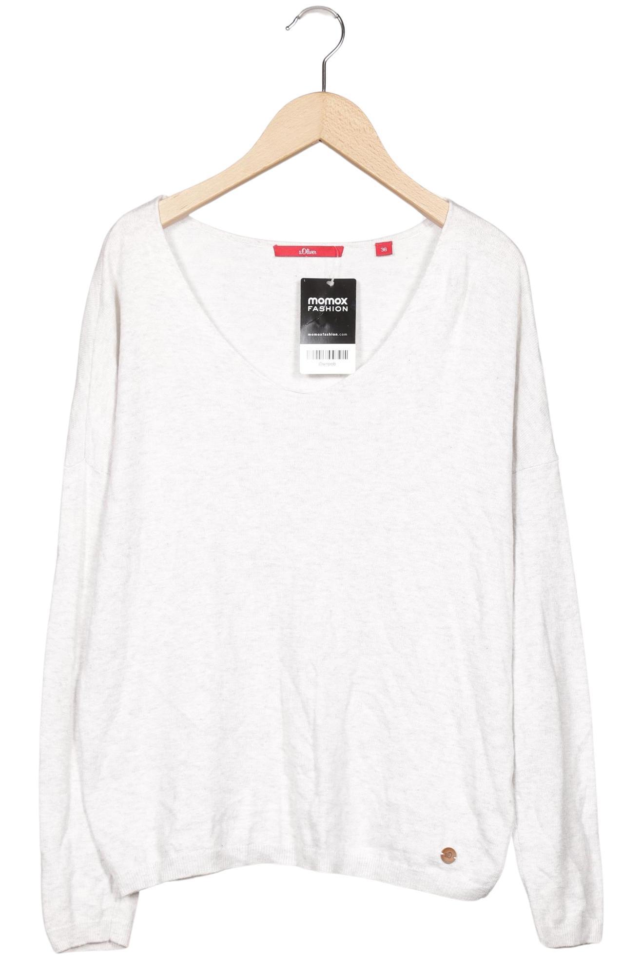 

s.Oliver Damen Pullover, cremeweiß, Gr. 36