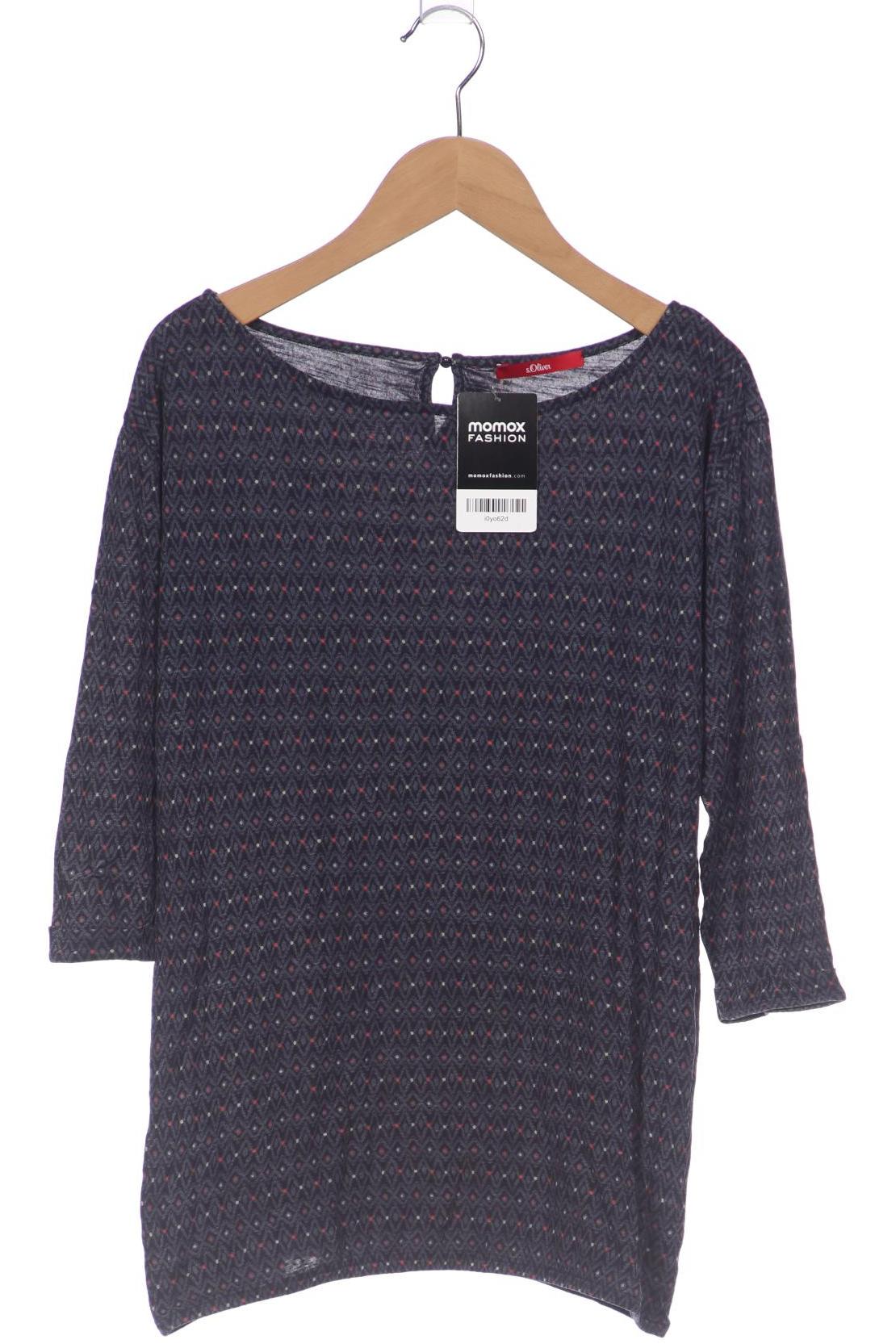 

s.Oliver Damen Langarmshirt, marineblau, Gr. 38