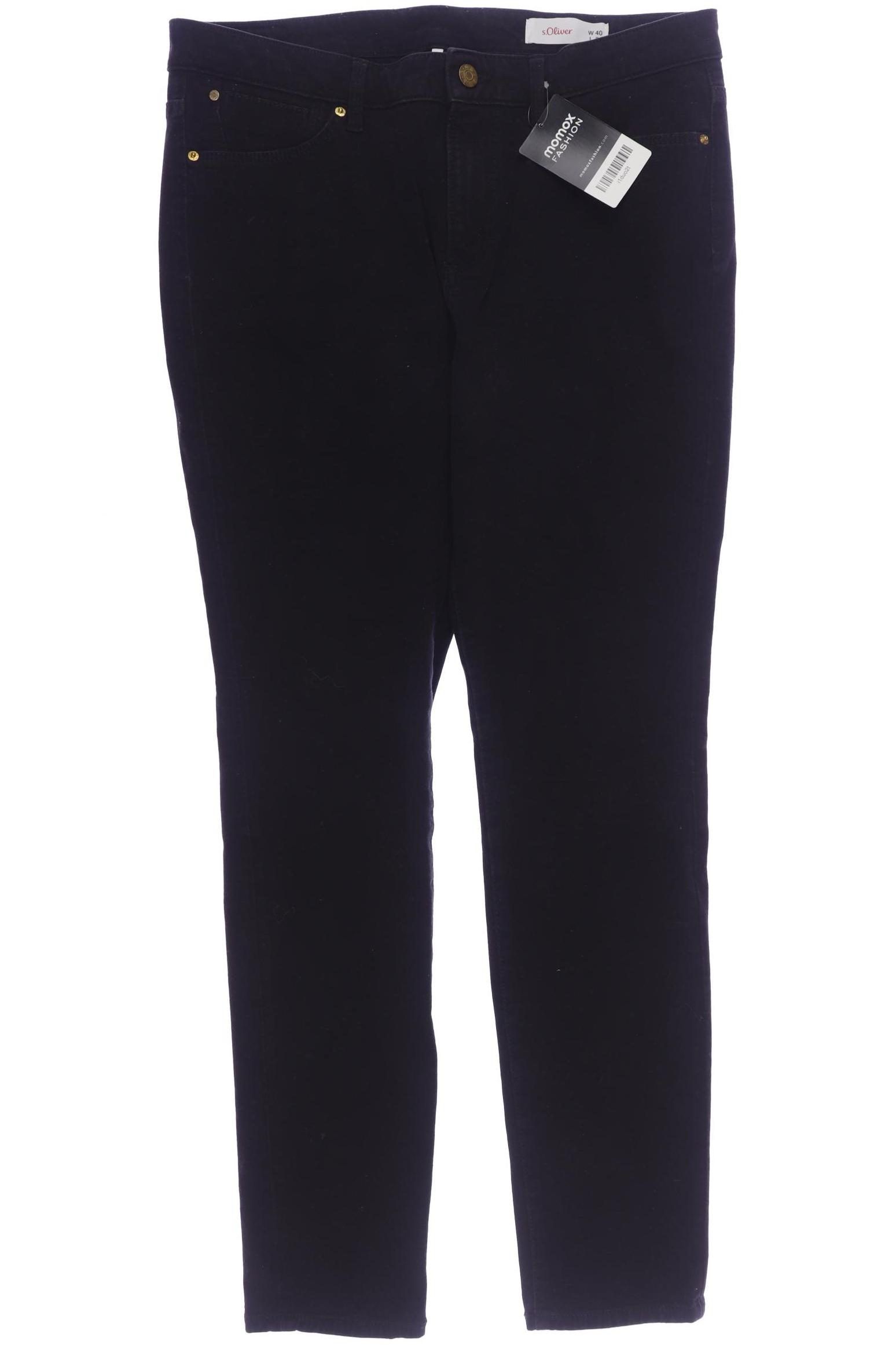 

s.Oliver Damen Jeans, schwarz, Gr. 40