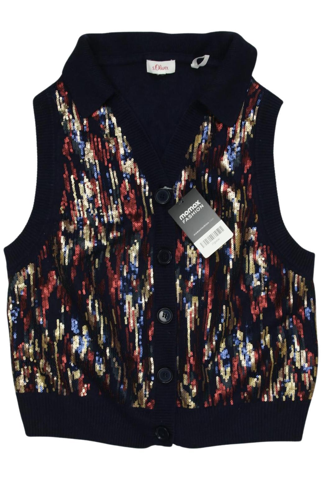 

s.Oliver Damen Weste, marineblau, Gr. 36
