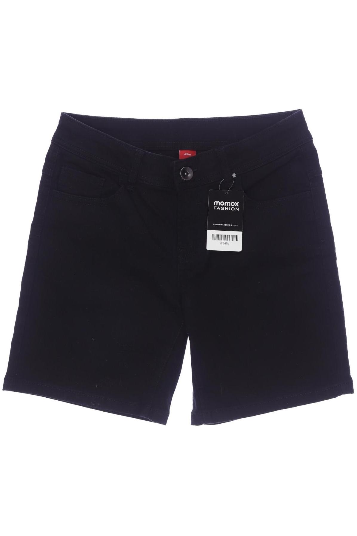 

s.Oliver Damen Shorts, schwarz, Gr. 38