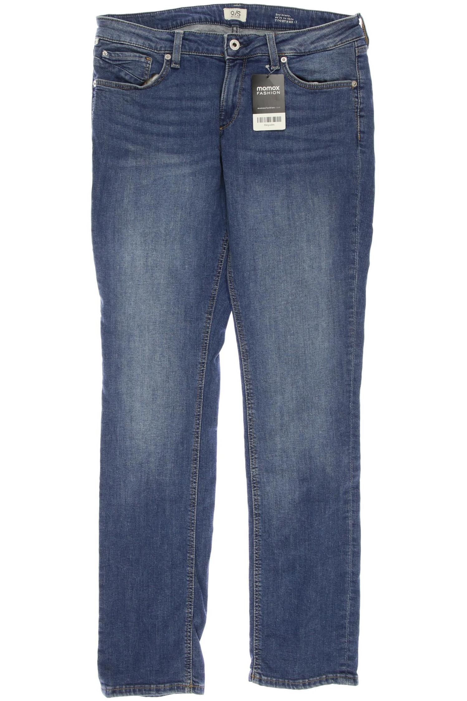 

s.Oliver Damen Jeans, blau