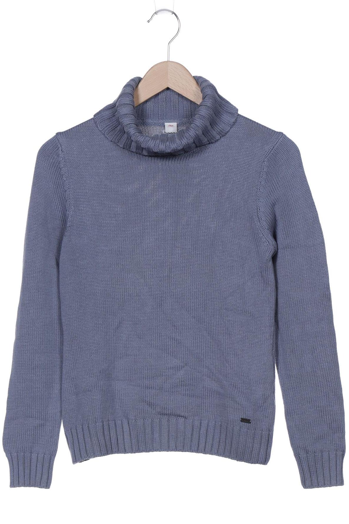 

s.Oliver Damen Pullover, blau, Gr. 36