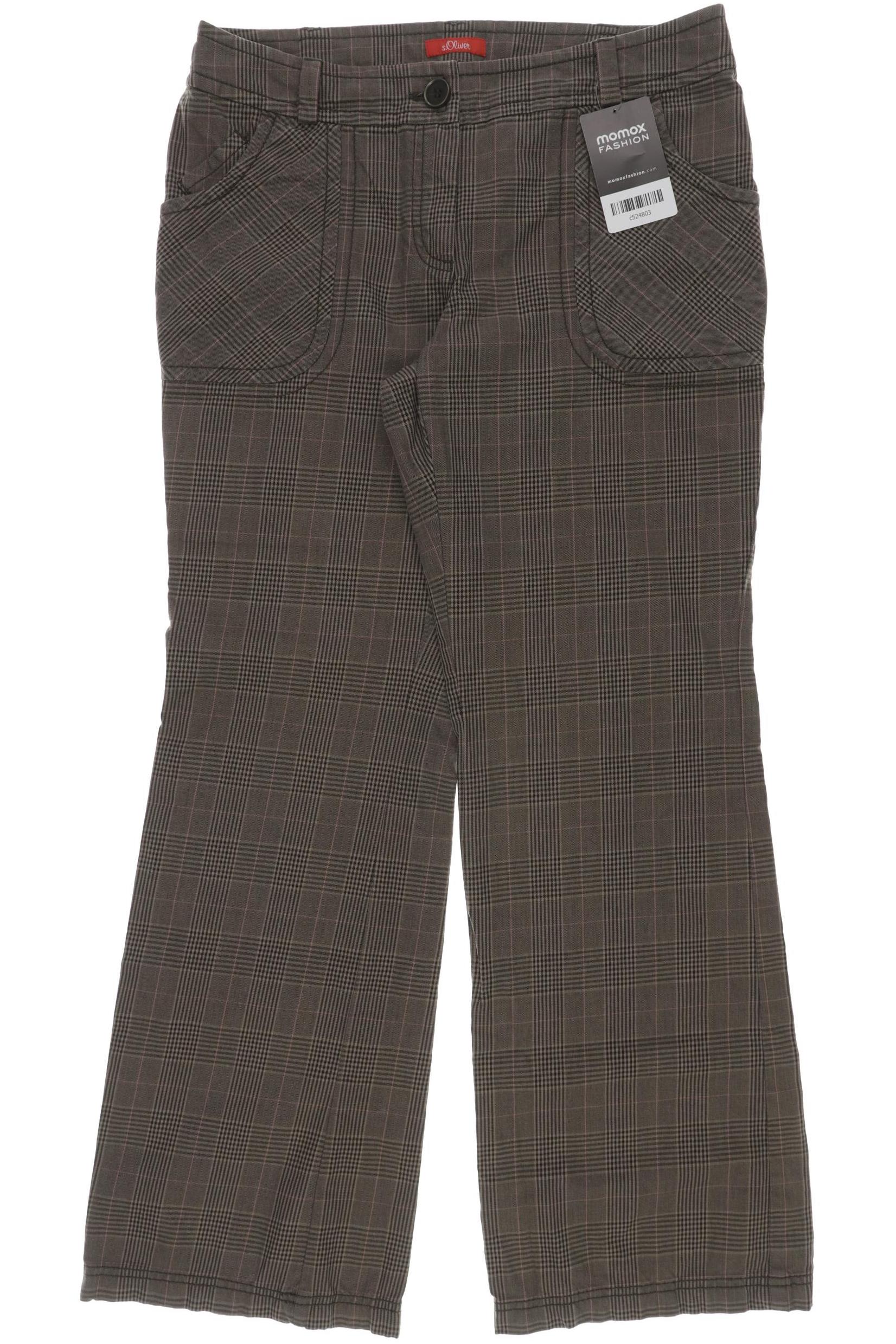 

s.Oliver Damen Stoffhose, braun, Gr. 36