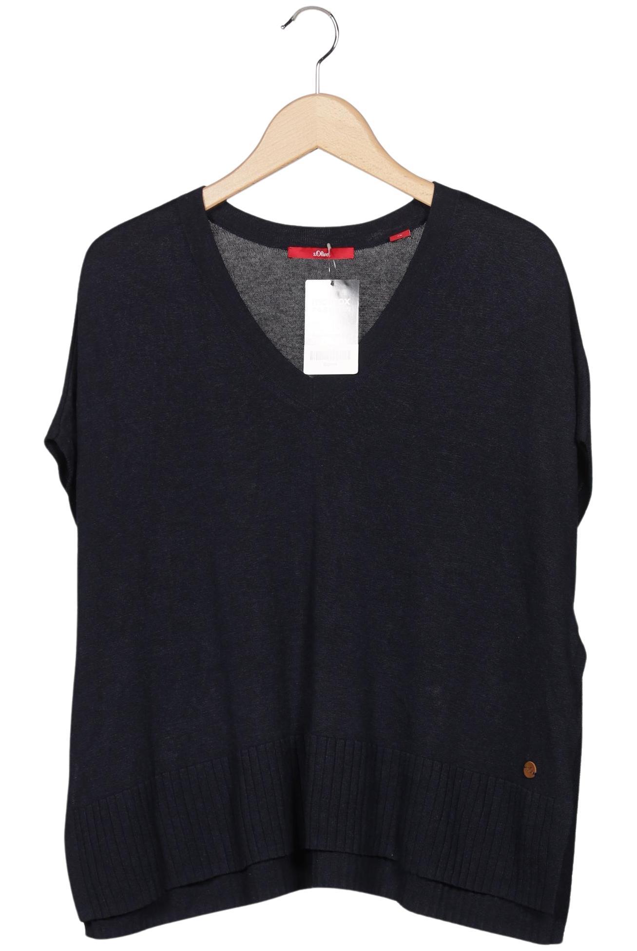 

s.Oliver Damen Pullover, marineblau, Gr. 34