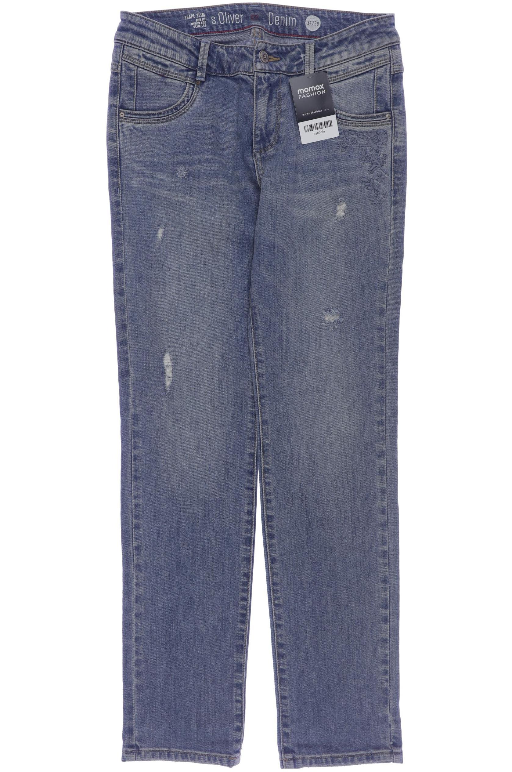 

s.Oliver Damen Jeans, blau, Gr. 34