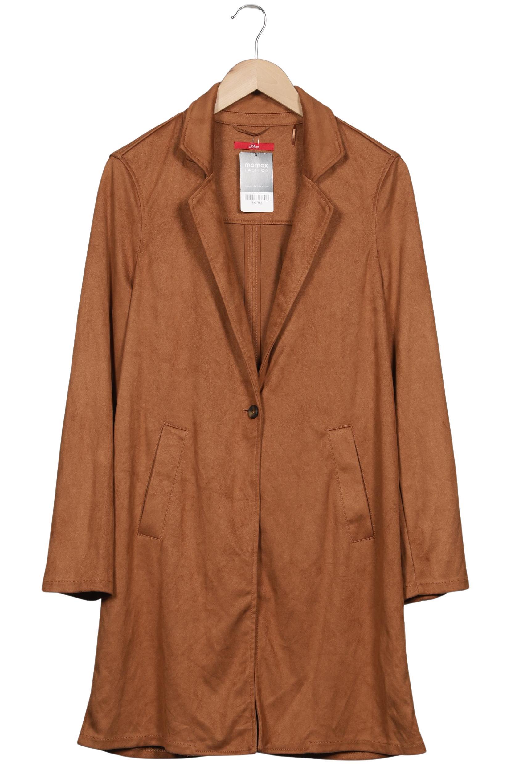

s.Oliver Damen Mantel, braun, Gr. 42