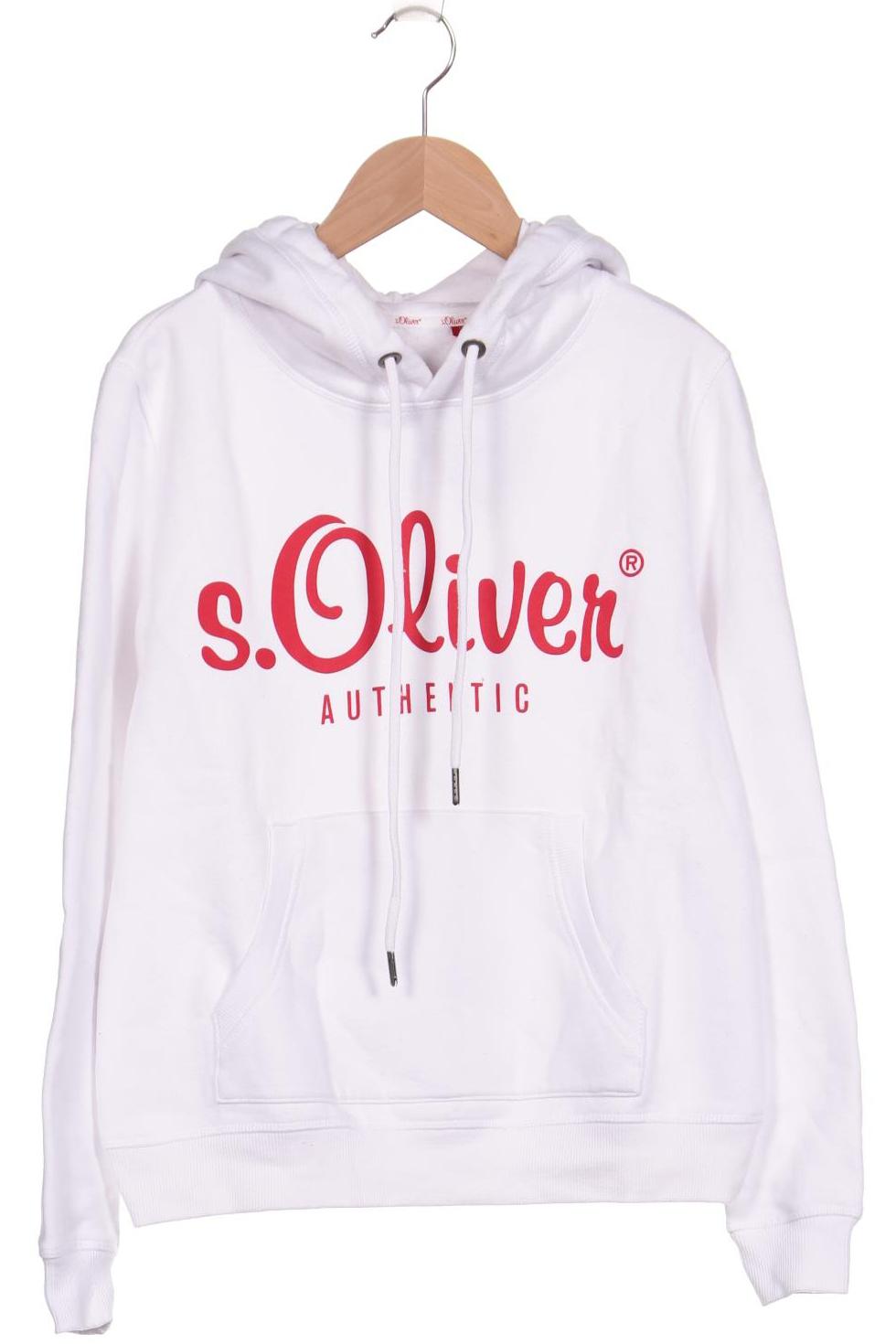 

s.Oliver Damen Kapuzenpullover, weiß