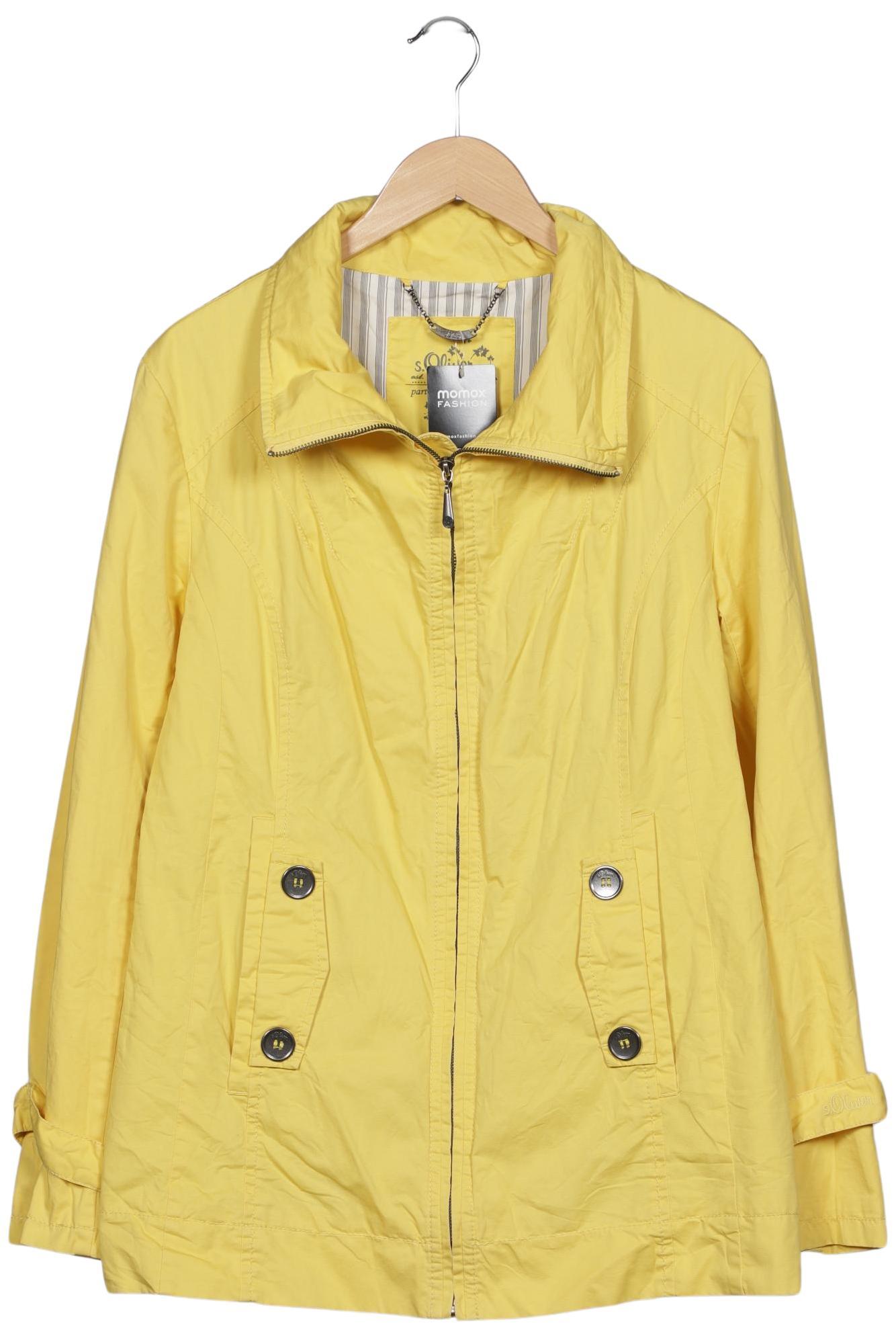 

s.Oliver Damen Jacke, gelb, Gr. 42