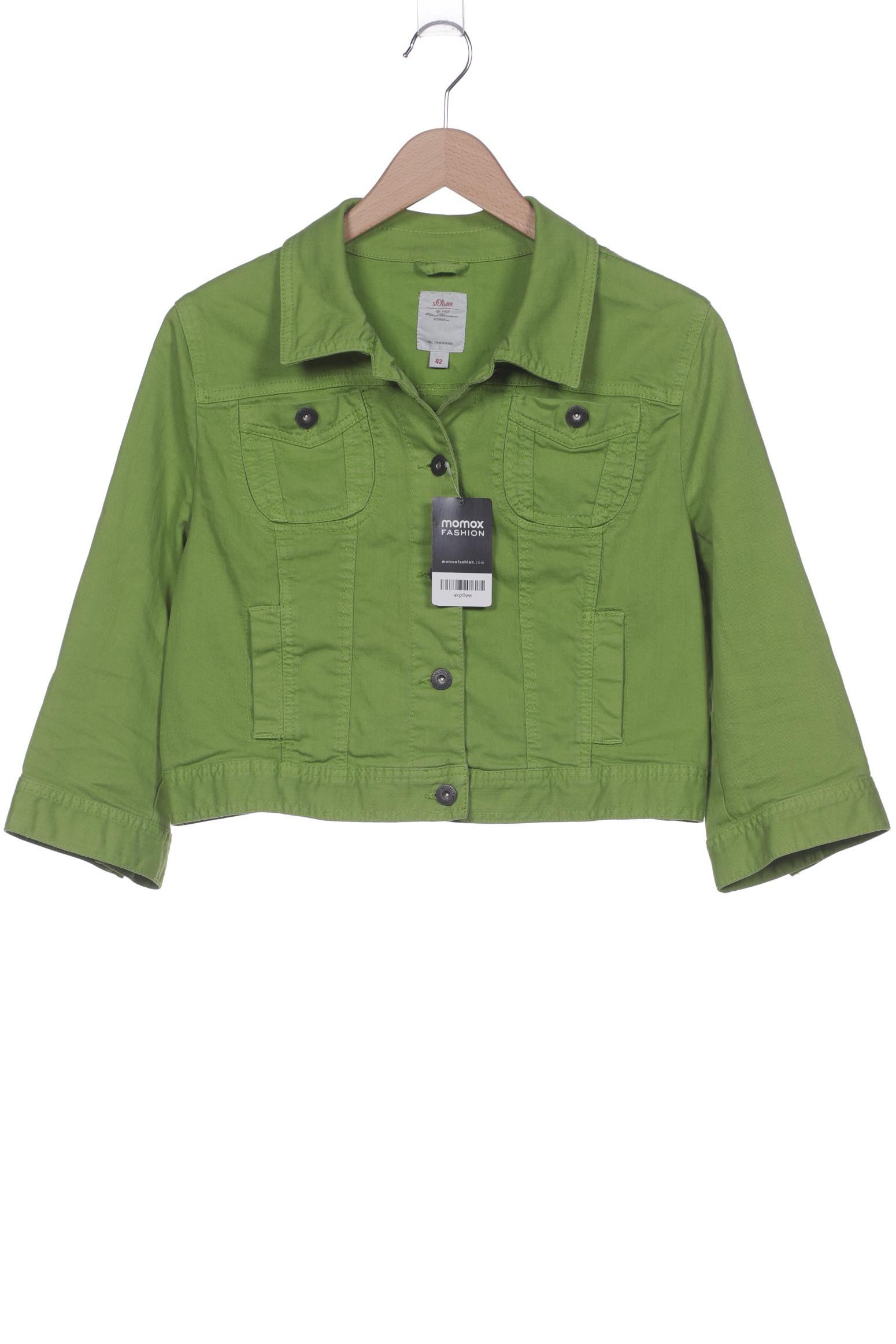 

s.Oliver Damen Jacke, grün, Gr. 42