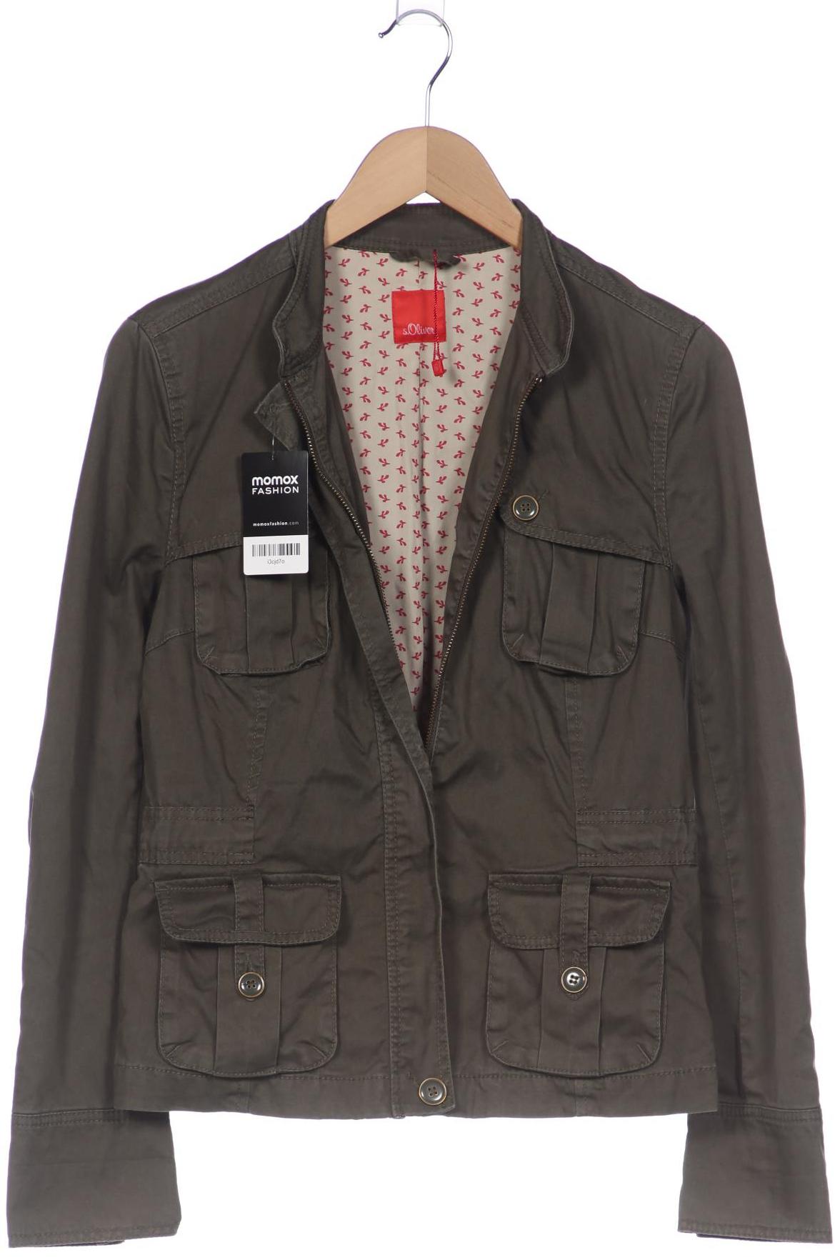

s.Oliver Damen Jacke, grün, Gr. 38