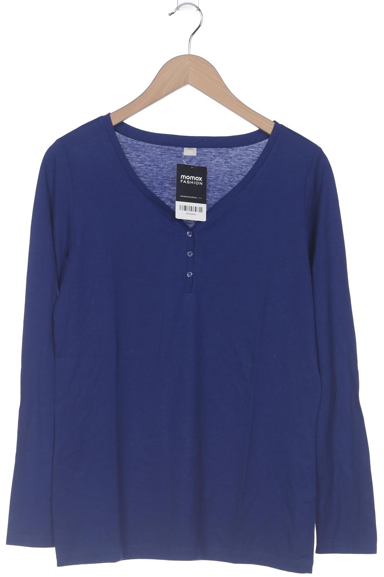 

s.Oliver Damen Langarmshirt, blau, Gr. 42