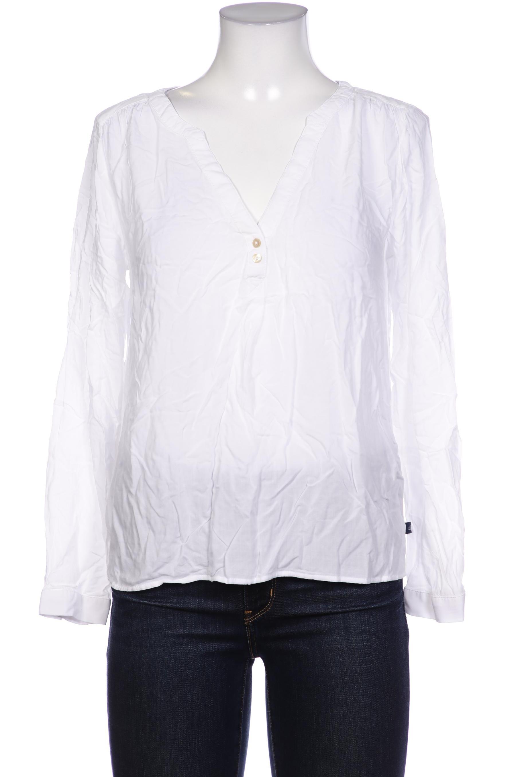 

s.Oliver Damen Bluse, weiß, Gr. 38