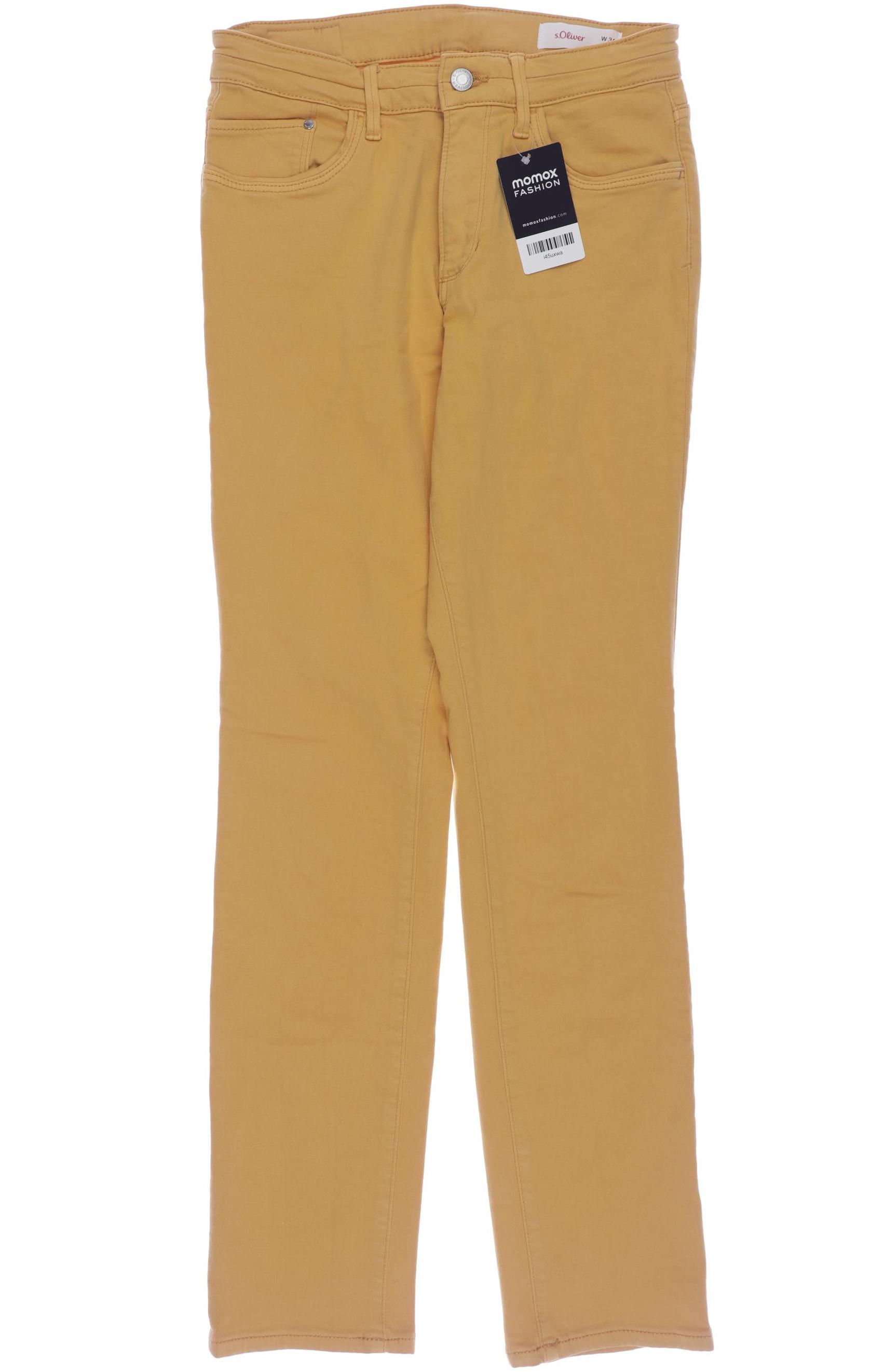 

s.Oliver Damen Jeans, orange, Gr. 34