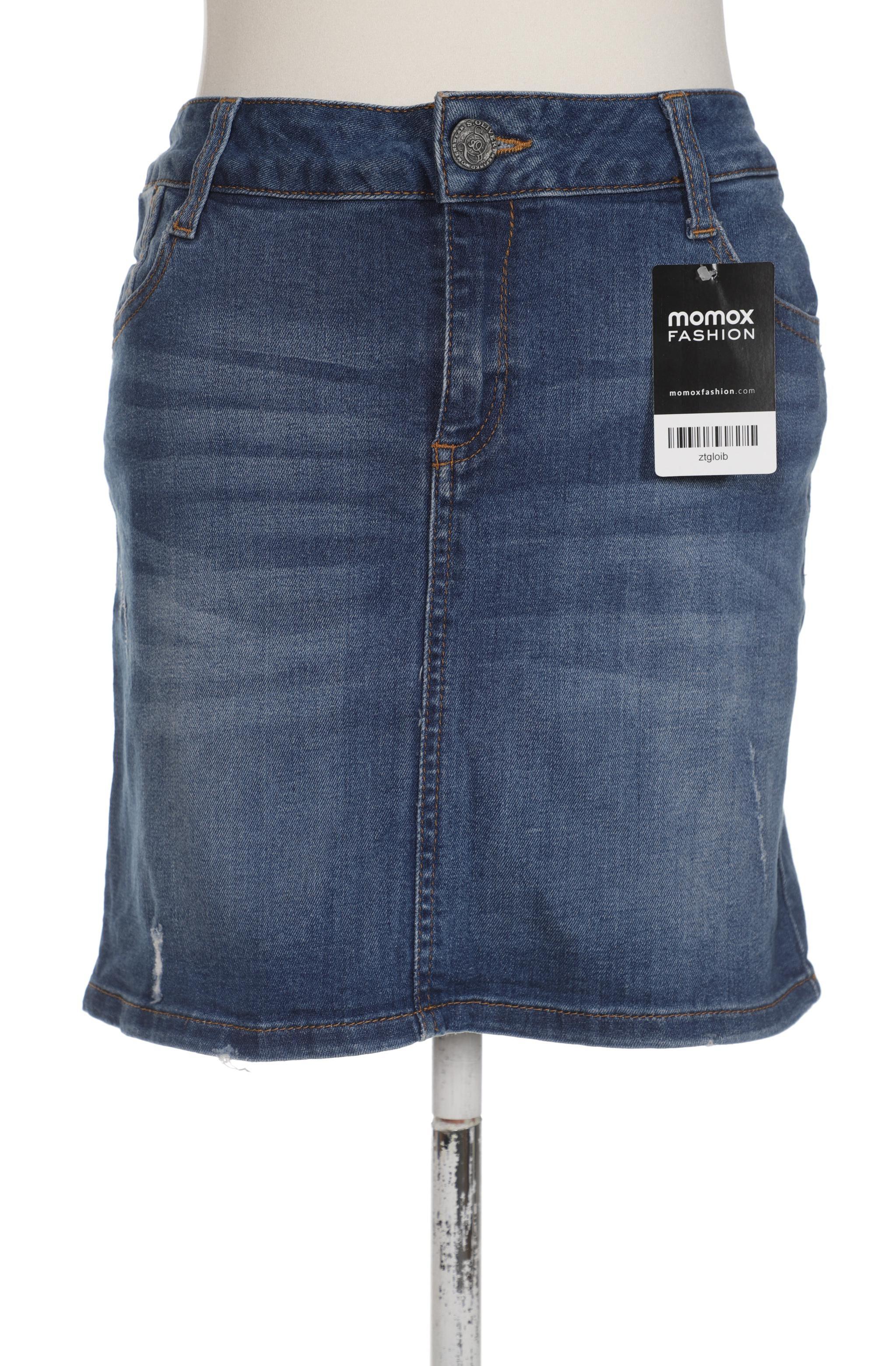 

s.Oliver Damen Rock, blau, Gr. 34
