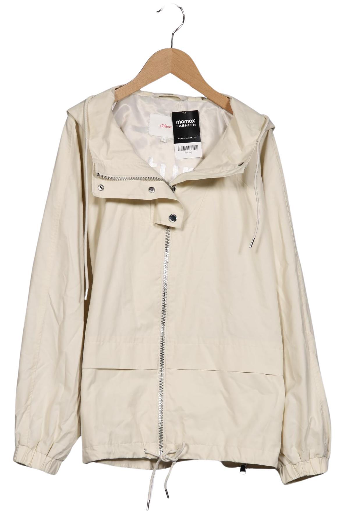 

s.Oliver Damen Jacke, cremeweiß, Gr. 42