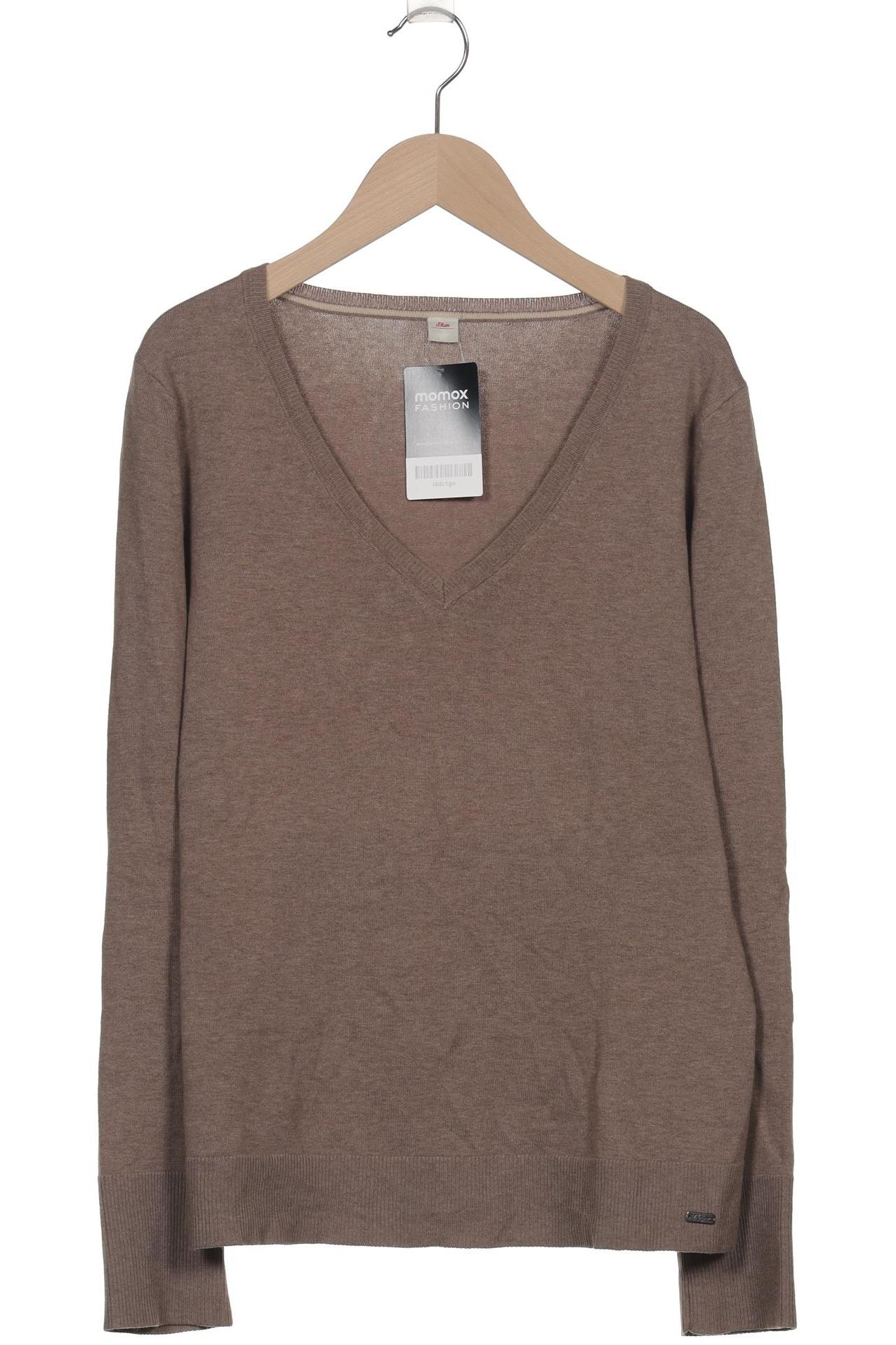 

s.Oliver Damen Pullover, braun, Gr. 40