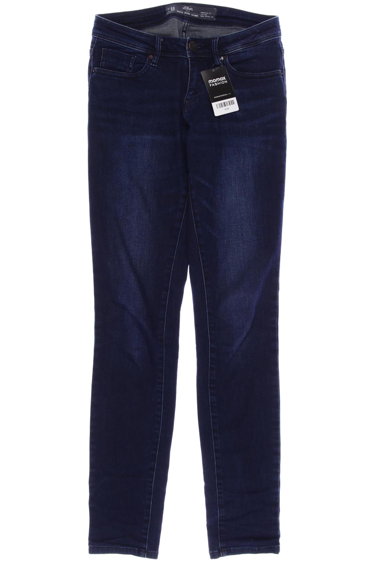 

s.Oliver Damen Jeans, blau