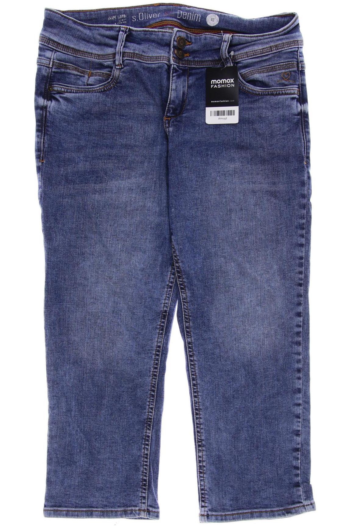 

s.Oliver Damen Jeans, blau