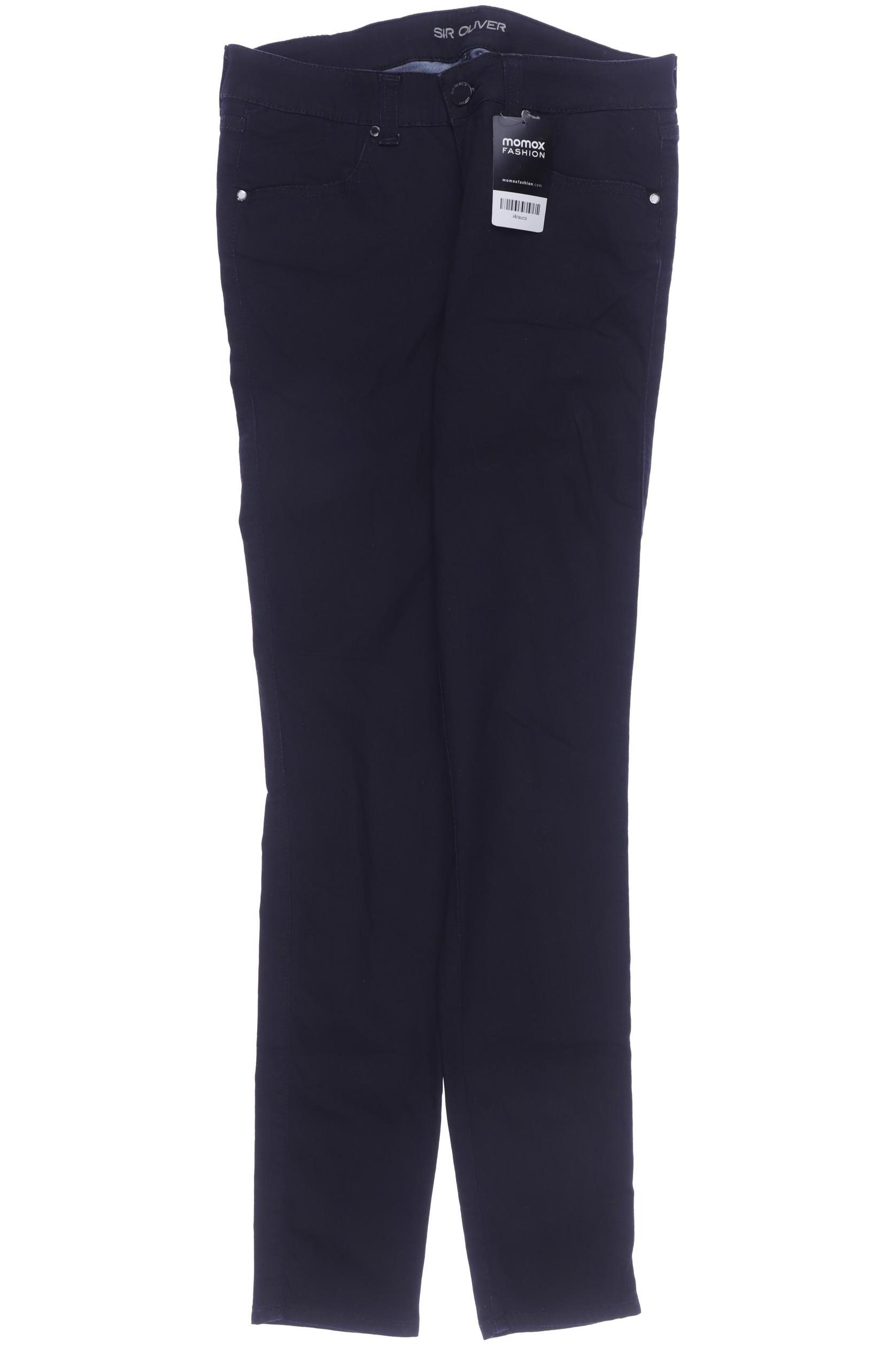 

s.Oliver Damen Jeans, schwarz