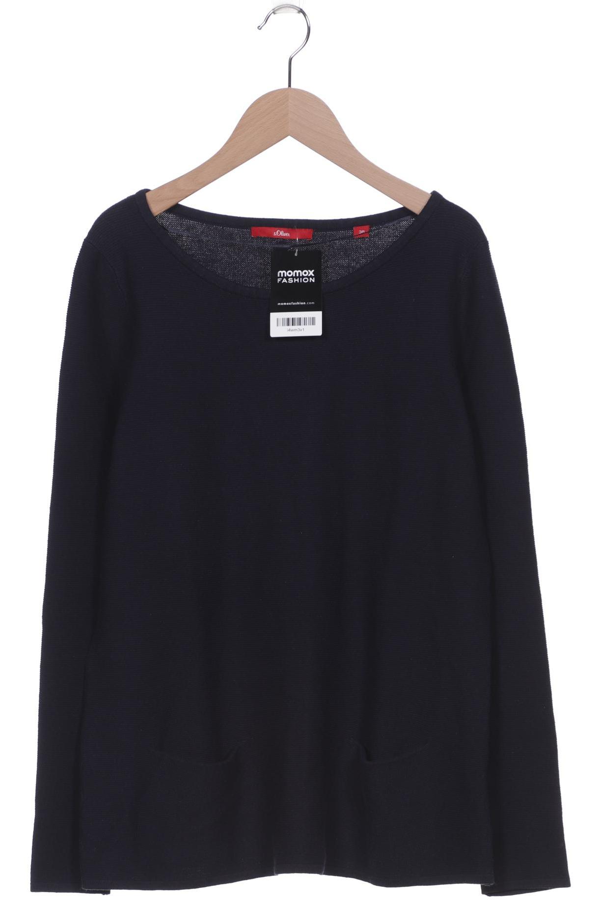 

s.Oliver Damen Pullover, marineblau
