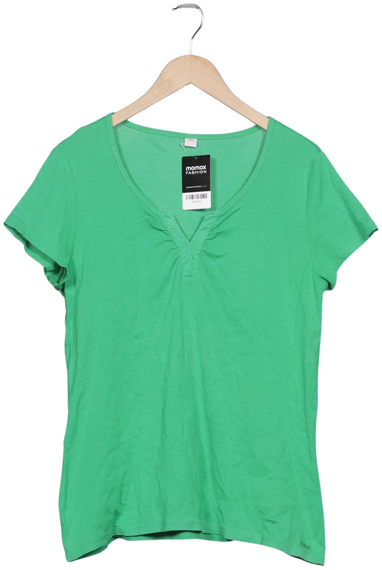 

s.Oliver Damen T-Shirt, grün, Gr. 46